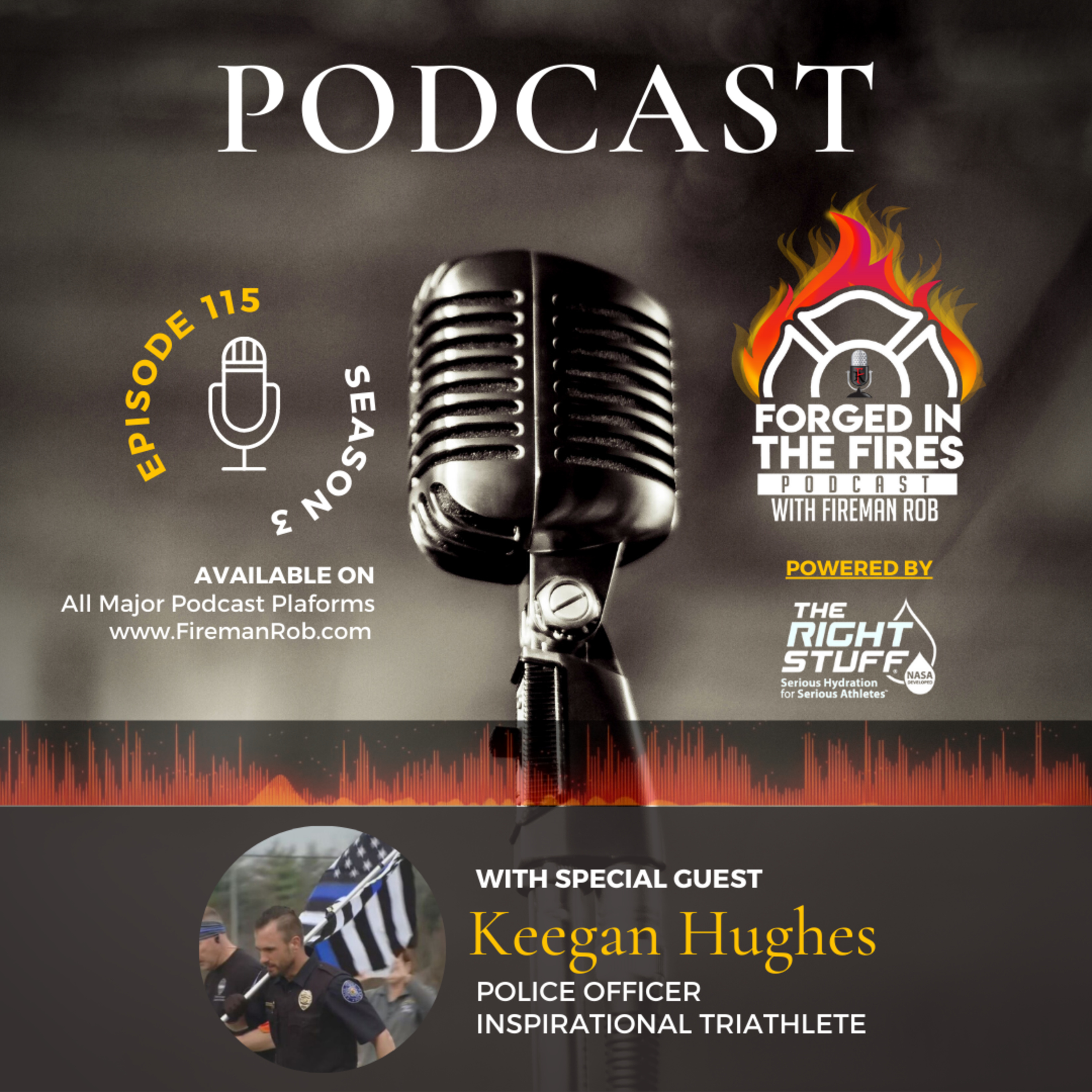 Forged In The Fires Podcast with Fireman Rob