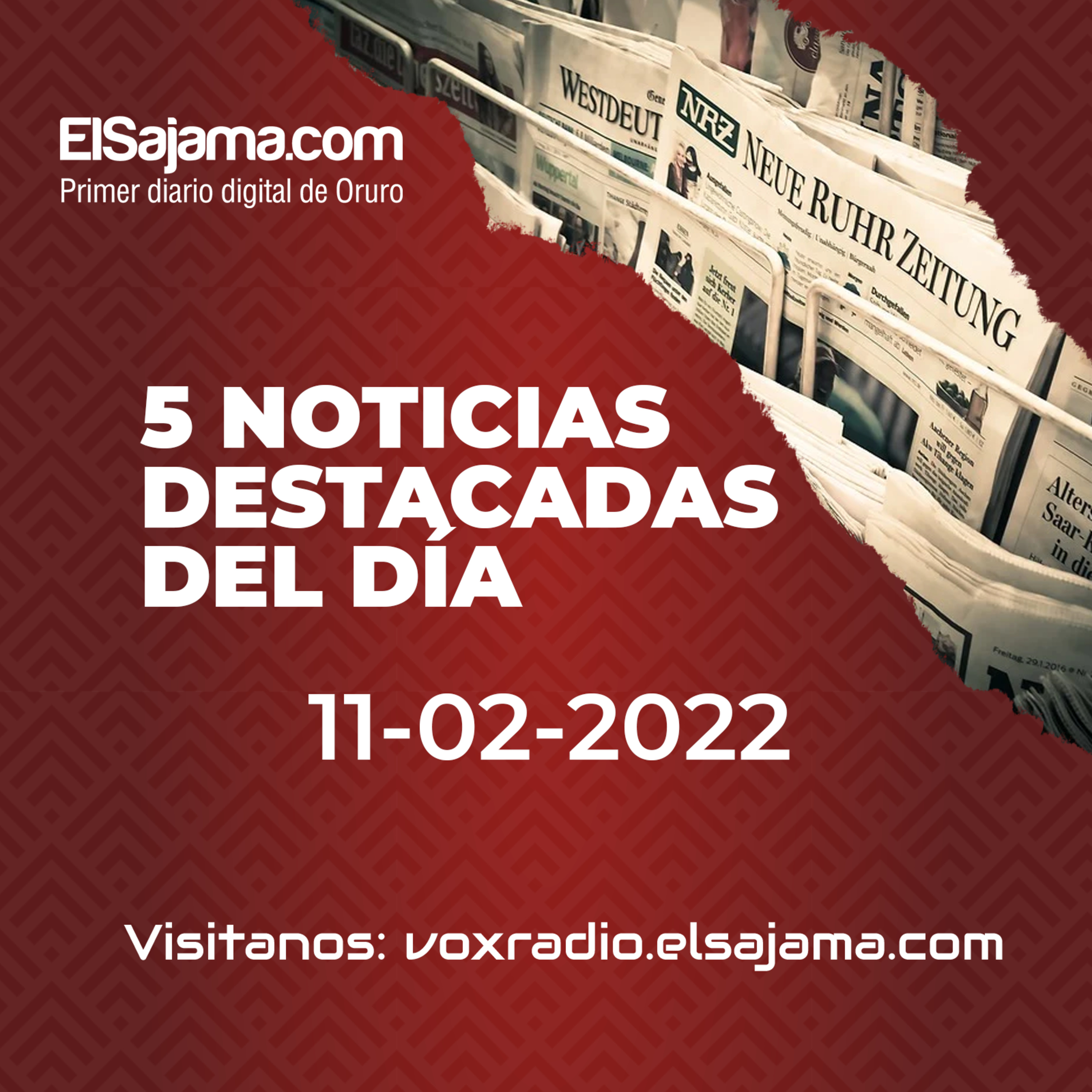5 noticias del día del 11-02-2022 episode artwork
