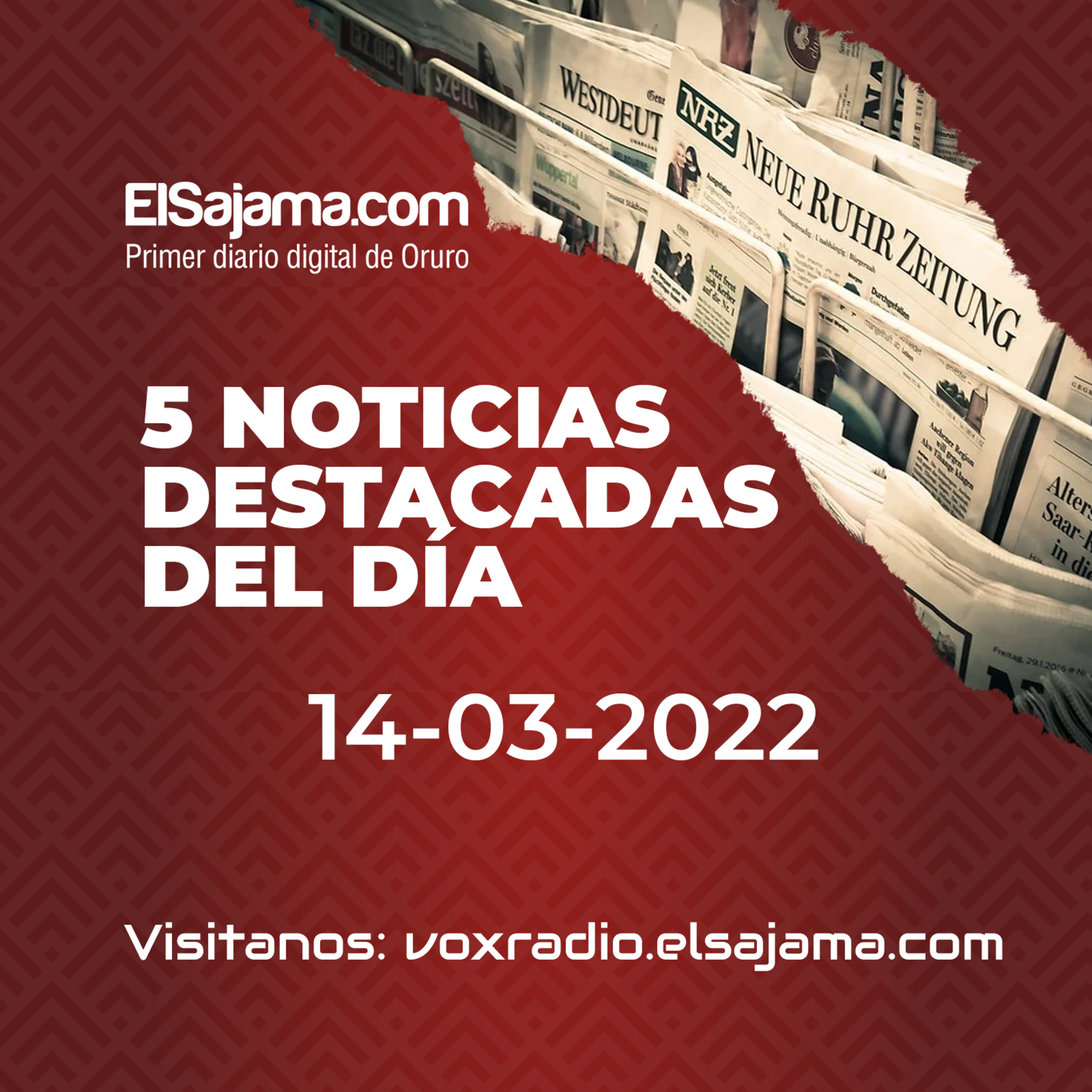 5 noticias del 14 de Marzo 2022 episode artwork