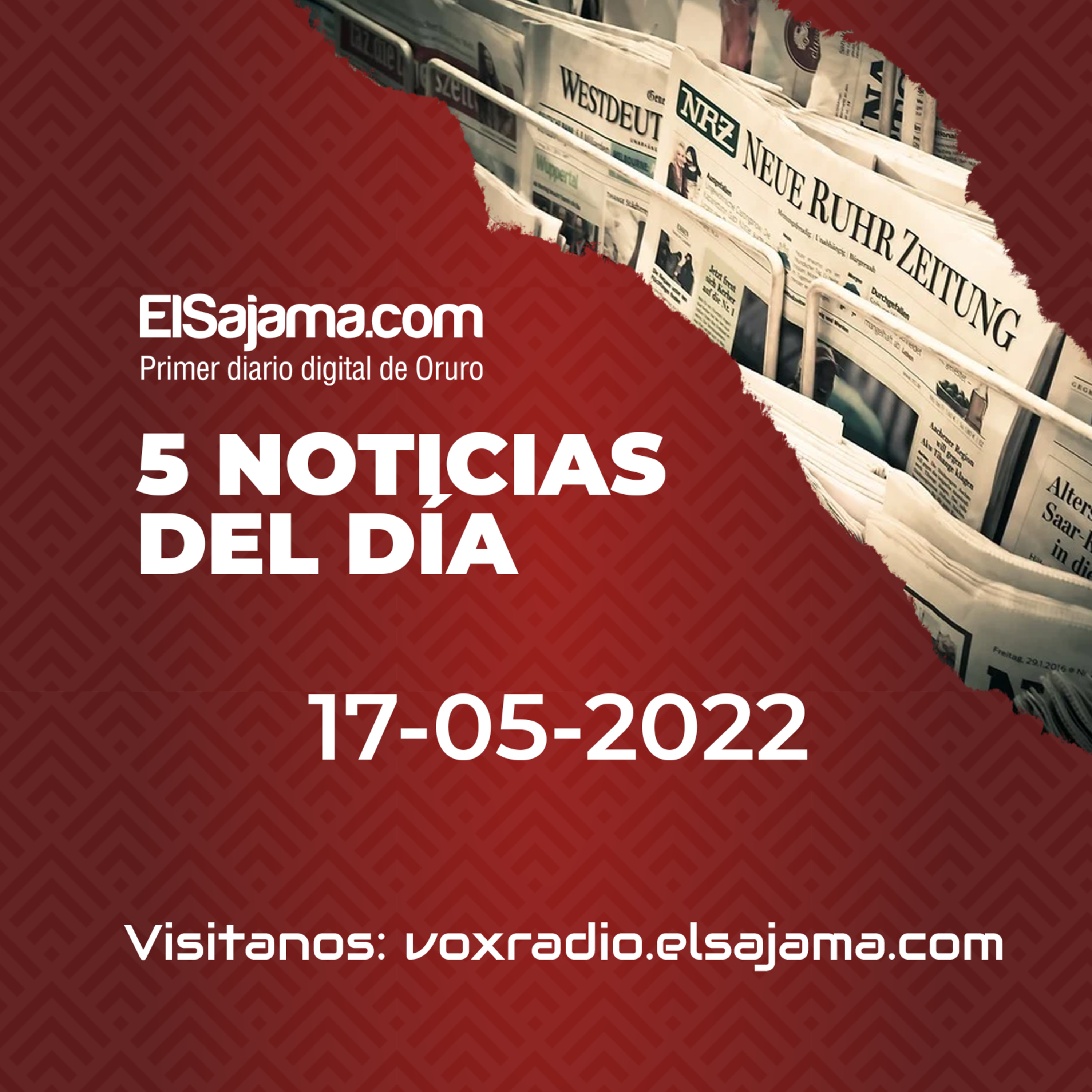 5 noticias del día 17 del 5 del 2022 episode artwork