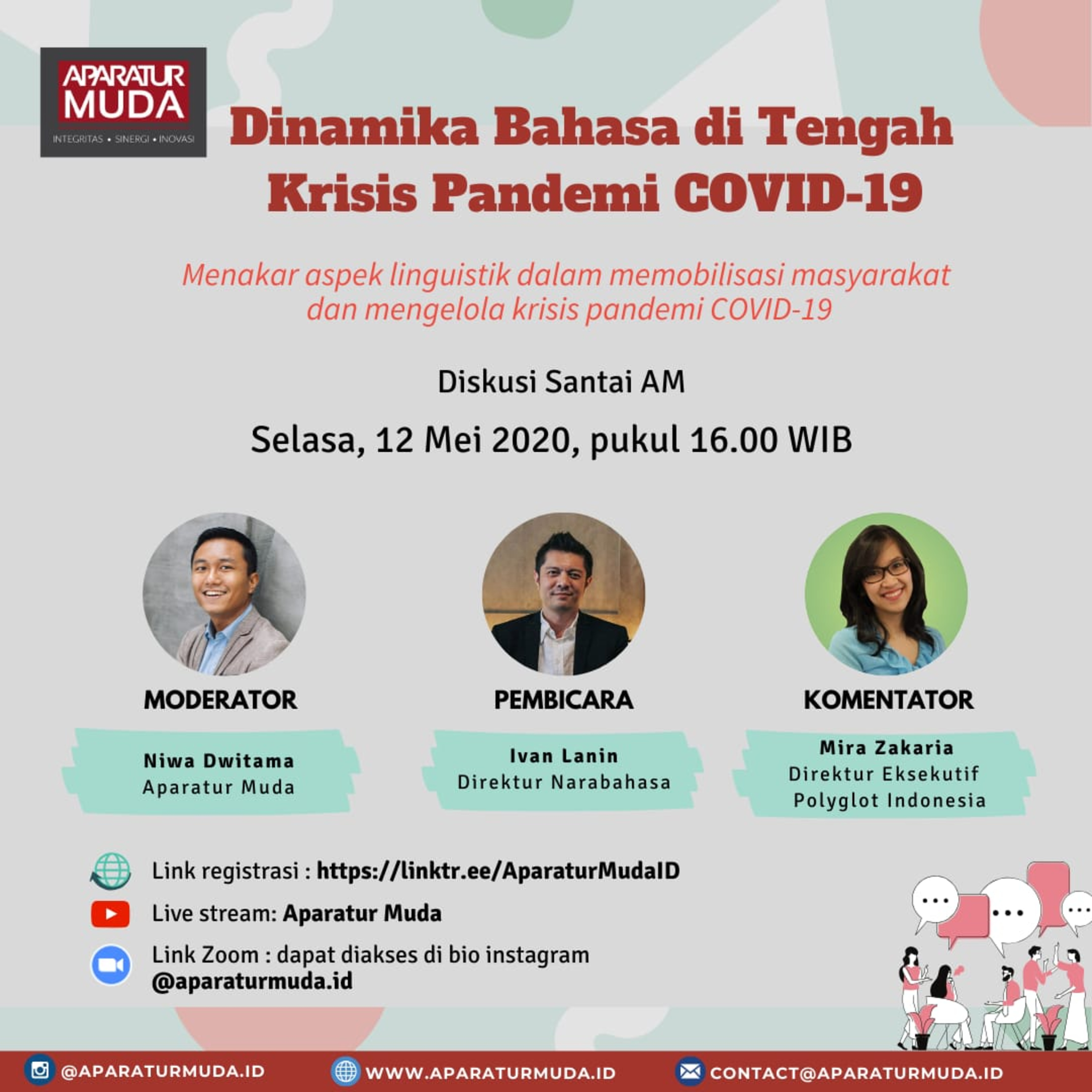 #1 Ivan Lanin: Dinamika Bahasa di Tengah Pandemi COVID-19