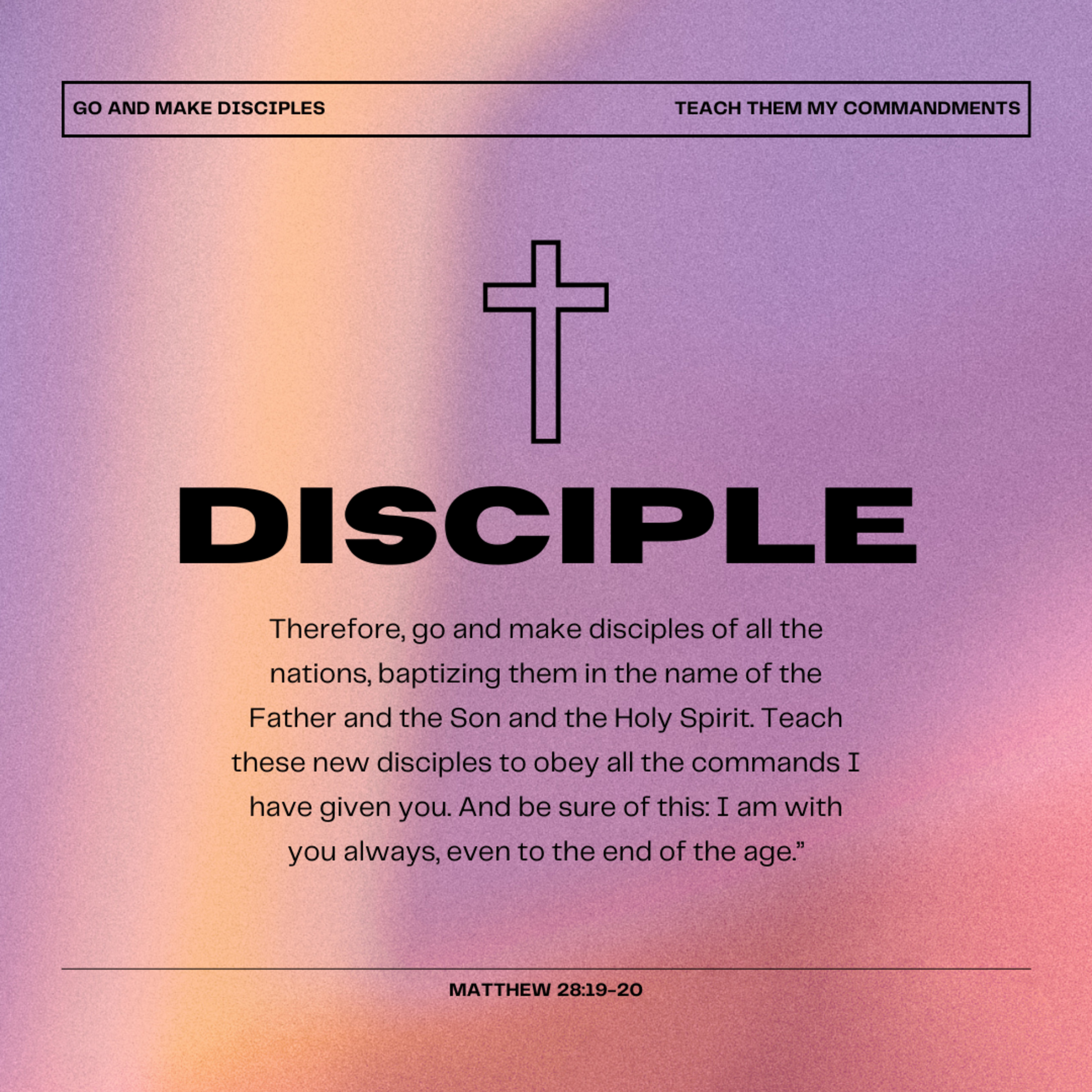 DISCIPLE - Volume 2 - Where is your Treasure? - wk 7. Ps. Aaron episode artwork