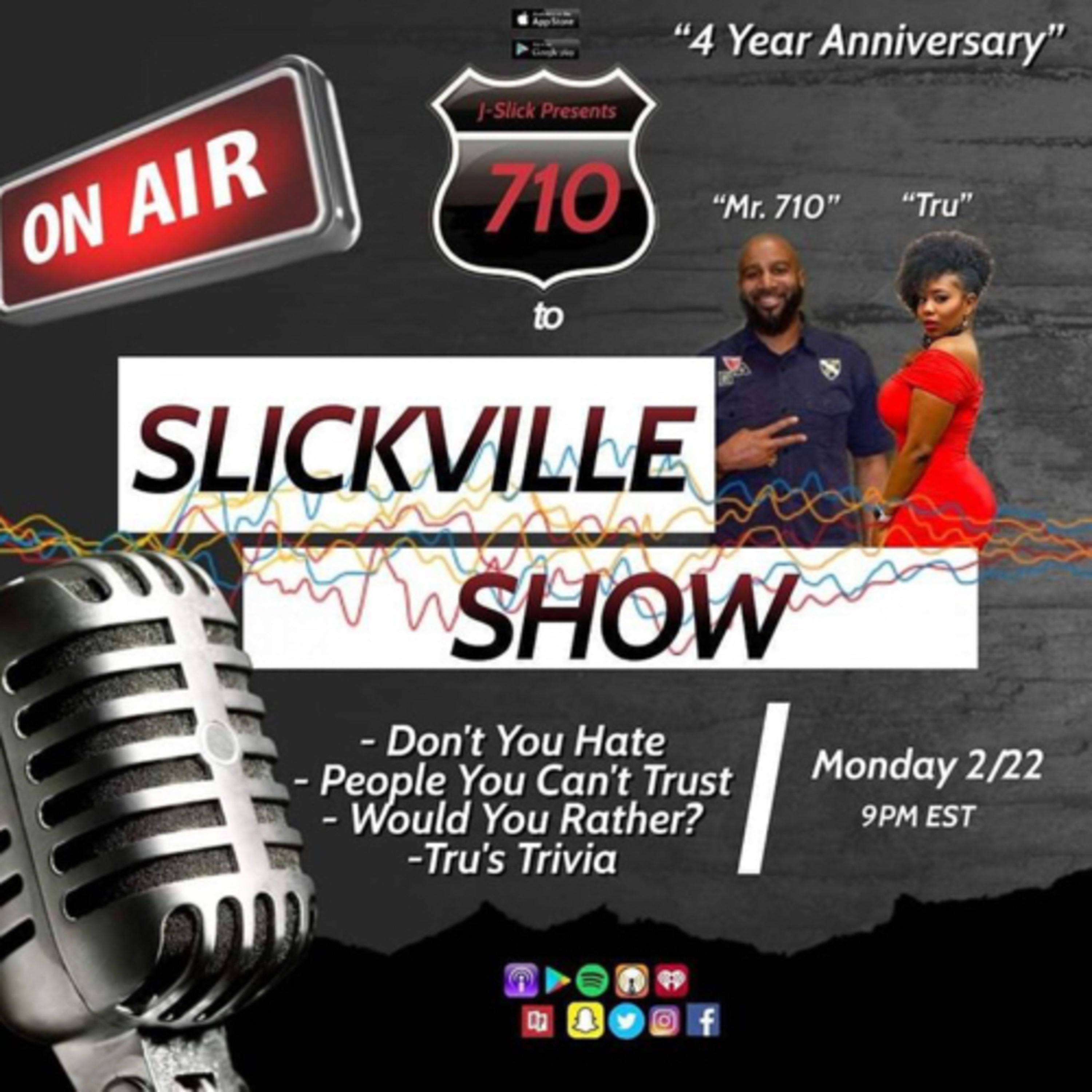 4 year anniversary show.....We really made it 4 years!?!? It’s a CELEBRATION!  episode artwork