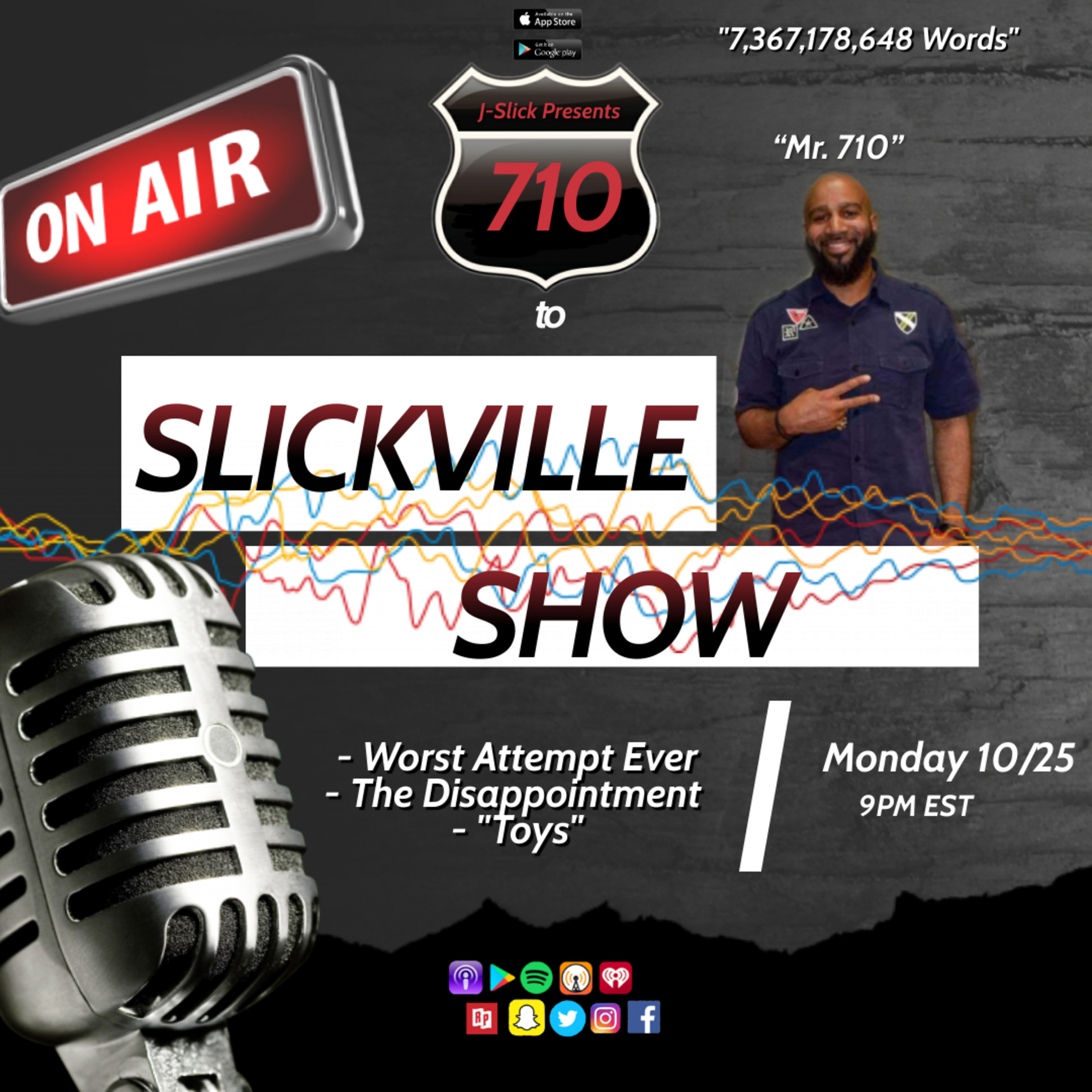 On this episode, we talk Responsibilities, Worst Attempts Ever, Food Disappointments, and Toys... episode artwork
