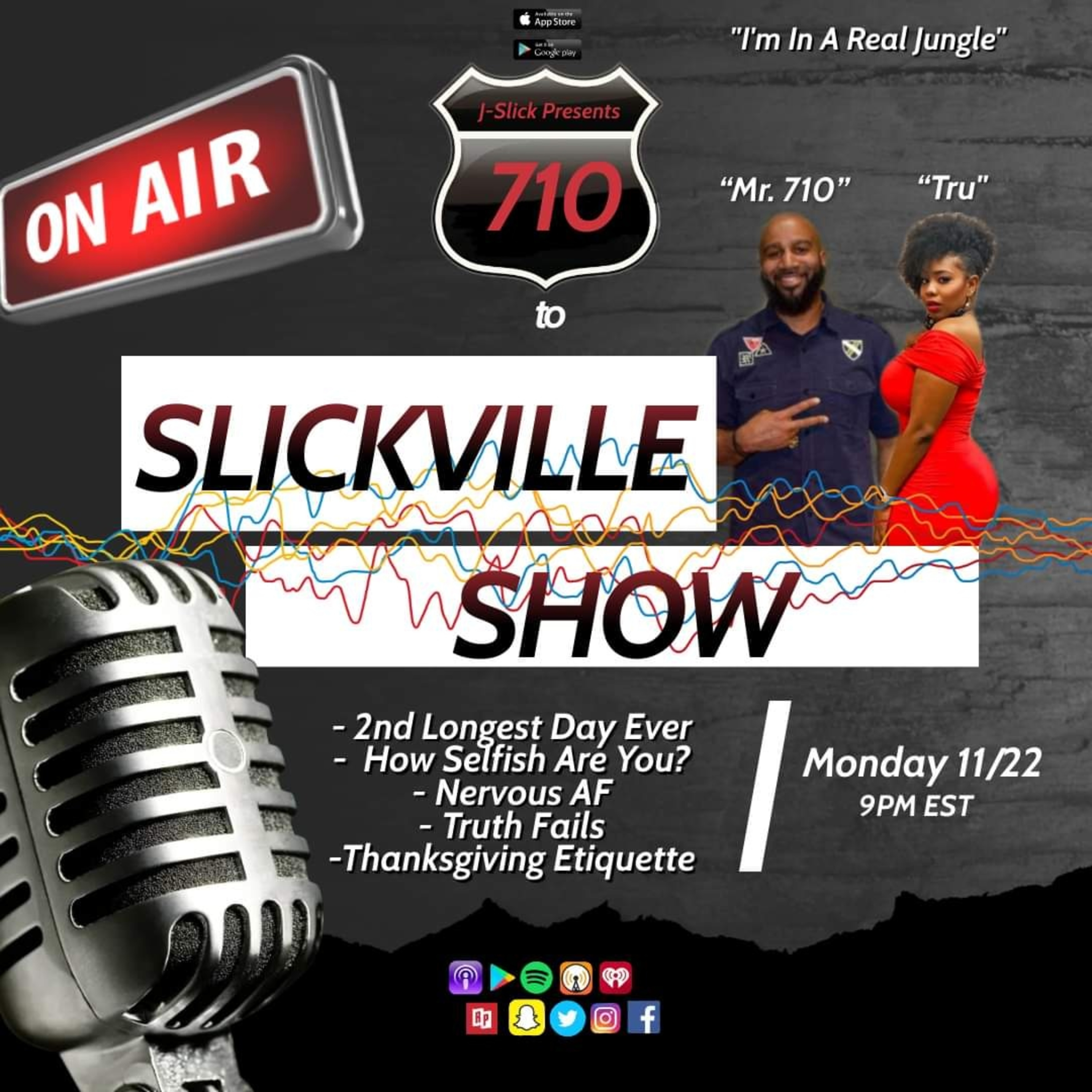 On this episode, we talk Selfishness, Thanksgiving Etiquette, being Nervous AF, and MUCH MORE! episode artwork