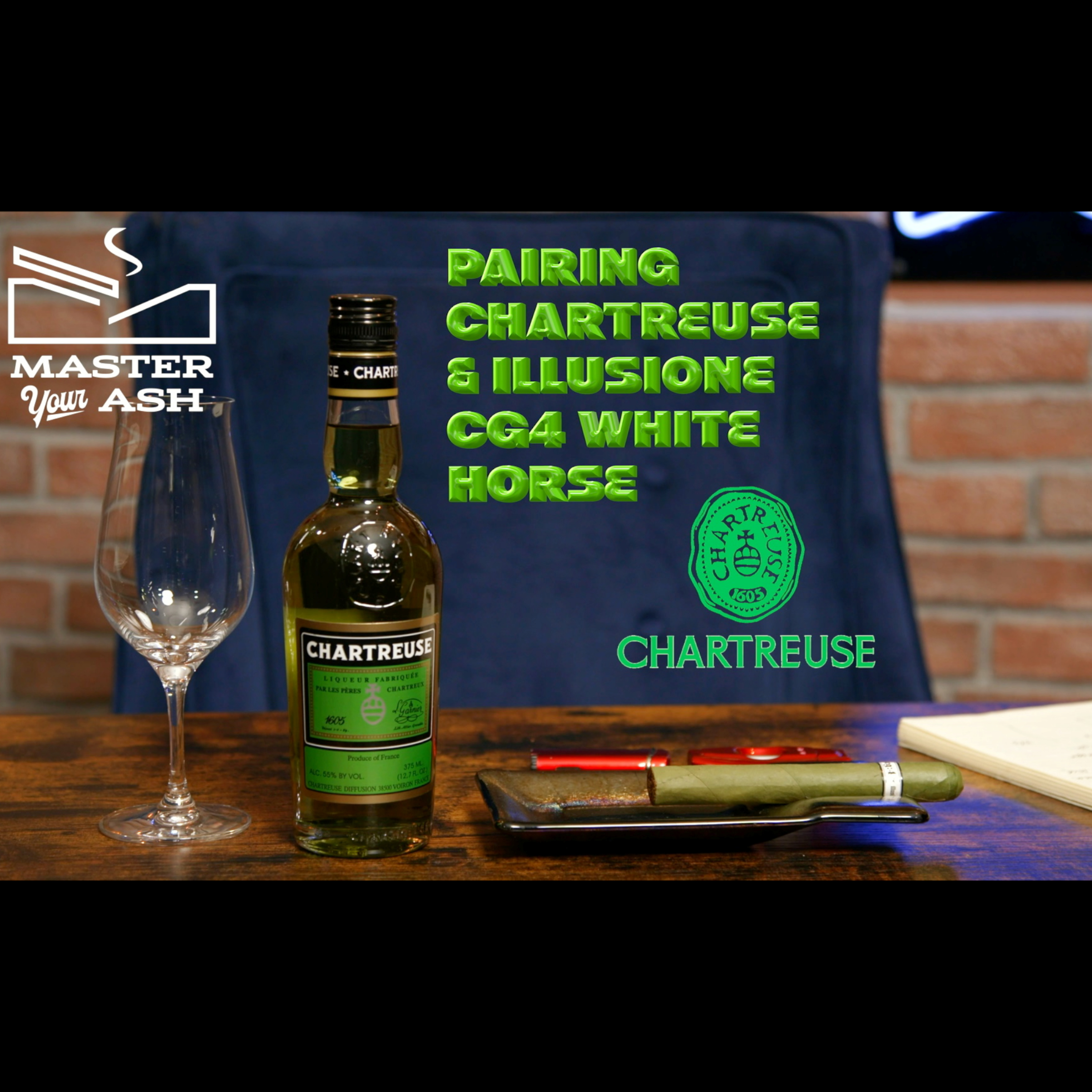 Illusione CG4 White Horse Cigar & Green Chartreuse Pairing episode artwork