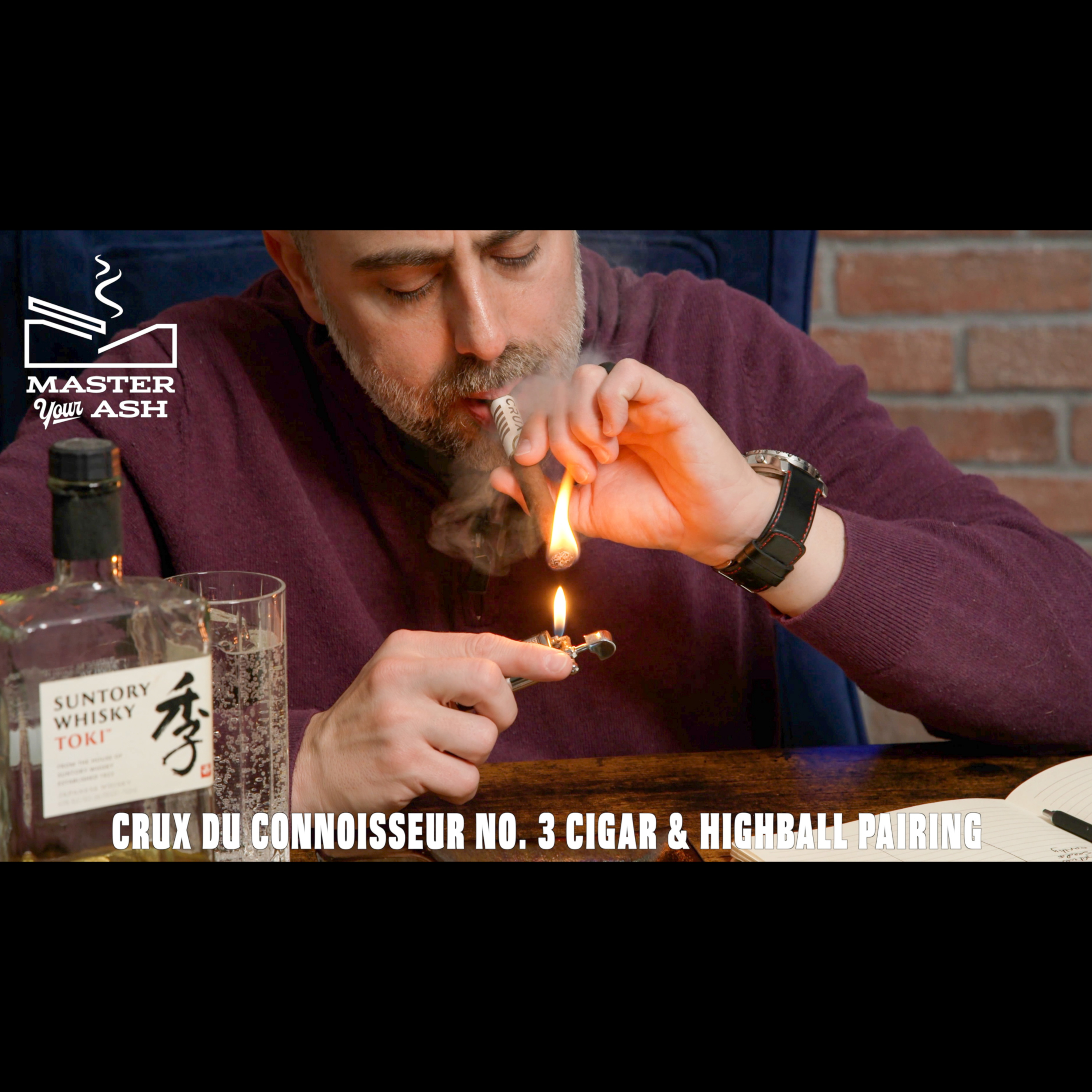 Crux Du Connoisseur No. 3 Cigar & Suntory Toki Japanese Whisky Highball episode artwork