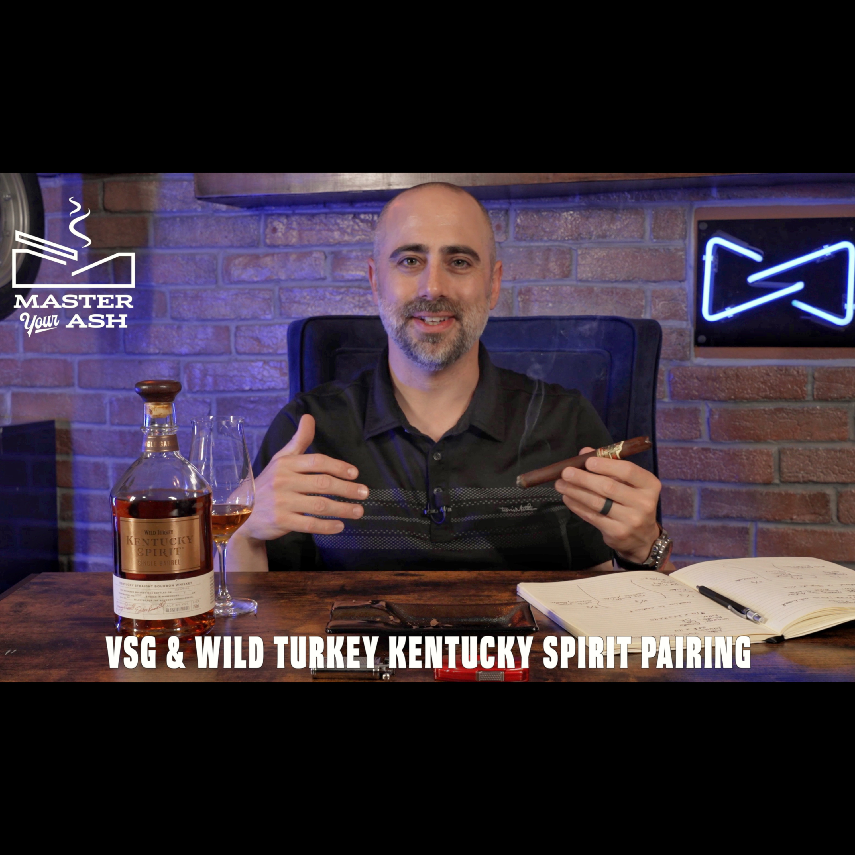 Ashton VSG Illusion Cigar & Wild Turkey Kentucky Spirit Pairing episode artwork