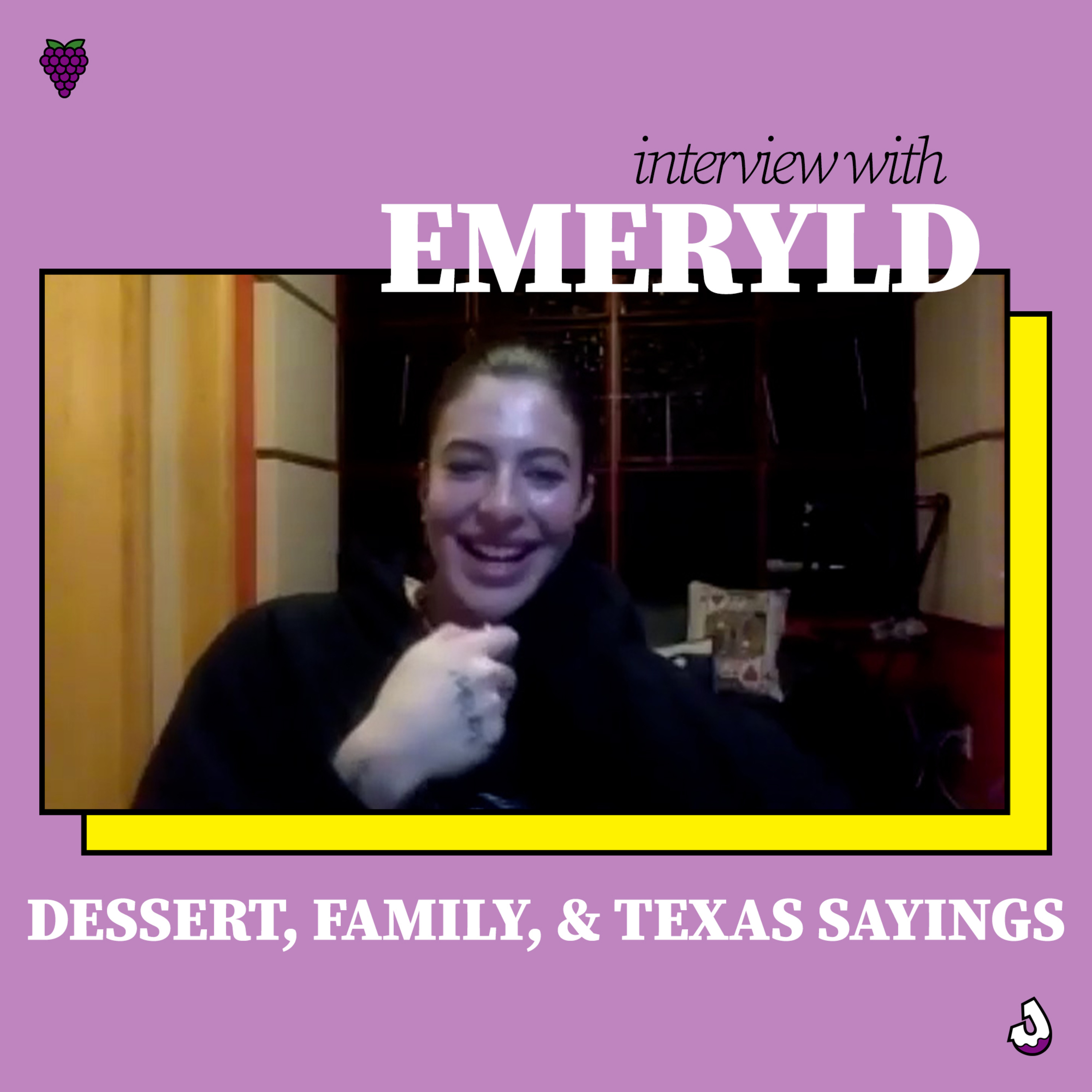 Emeryld's Creative Family, EPK/Press Kit, Sneaking to Concerts, & Texas Sayings episode artwork
