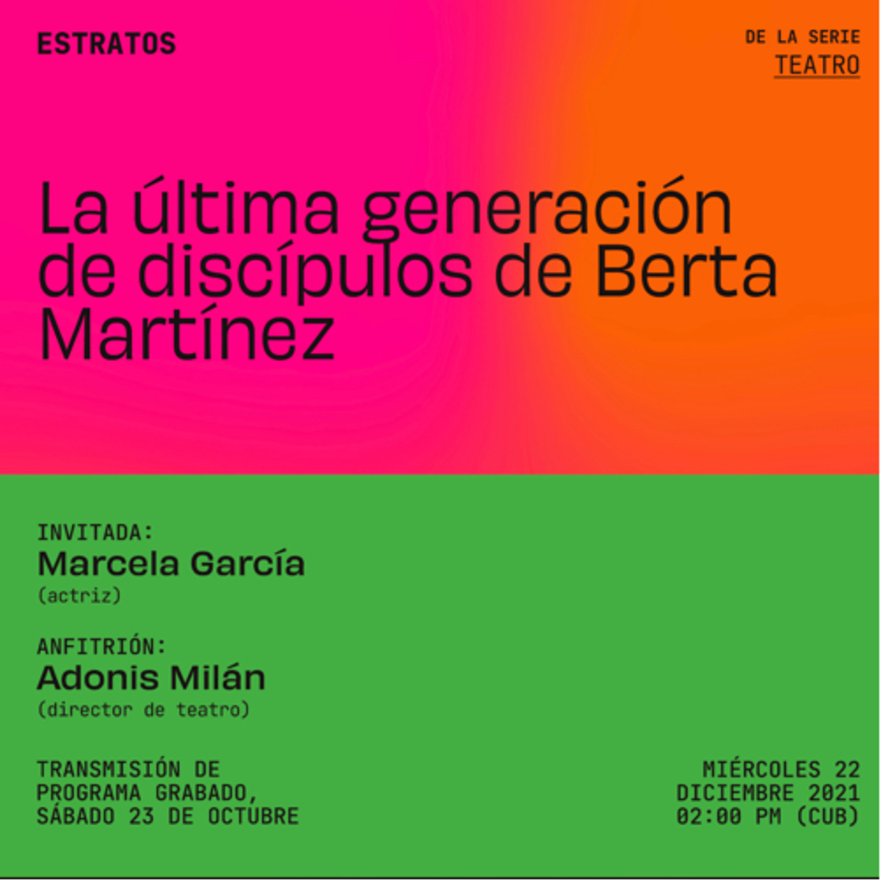 esTratos_ La última generación de discípulos de Berta Martínez episode artwork