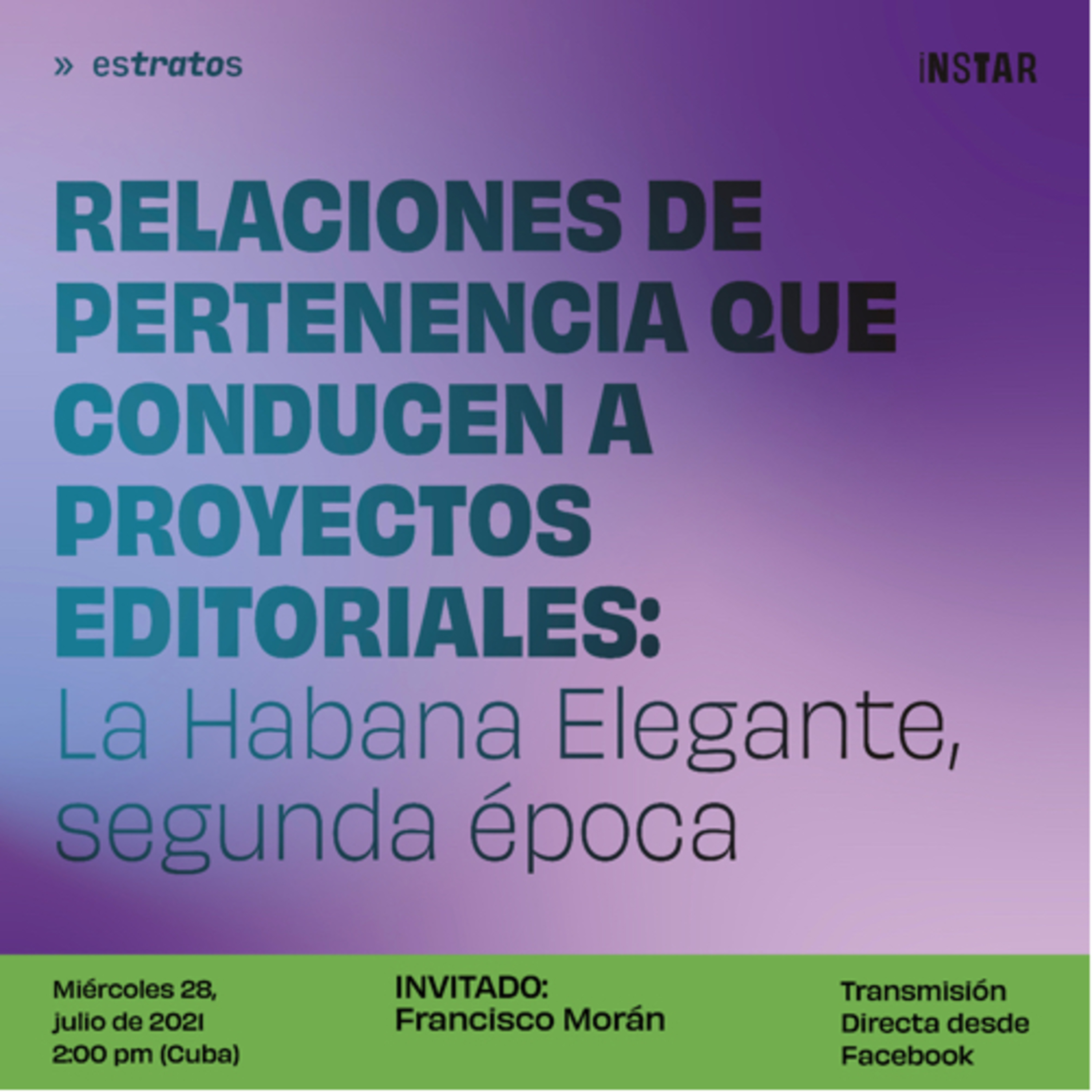 esTratos_ Relaciones de pertenencia que conducen a proyectos editoriales_ La Habana Elegante. episode artwork