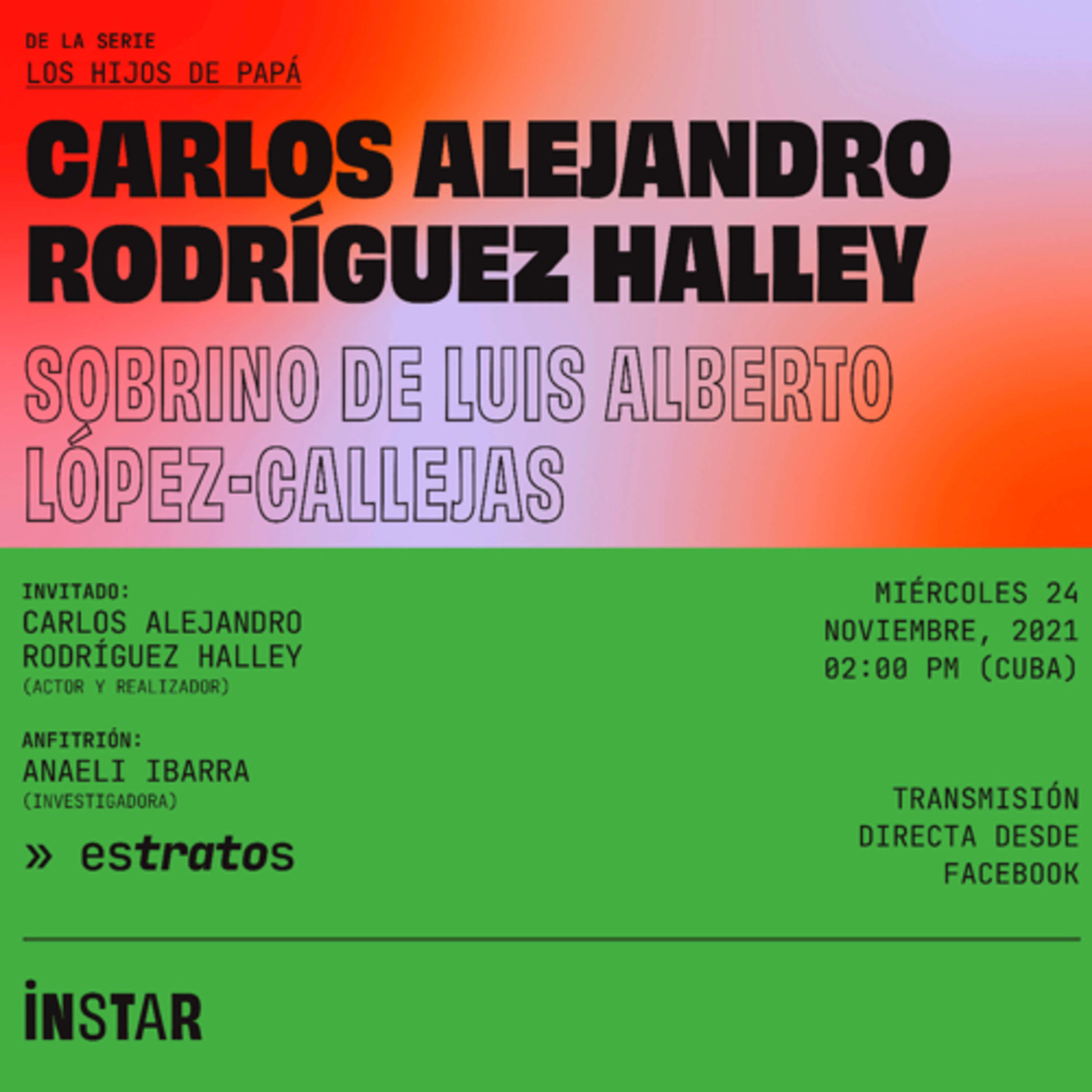 esTratos_ serie _ Los hijos de papá con Carlos Alejandro Rodriguez Halley. episode artwork