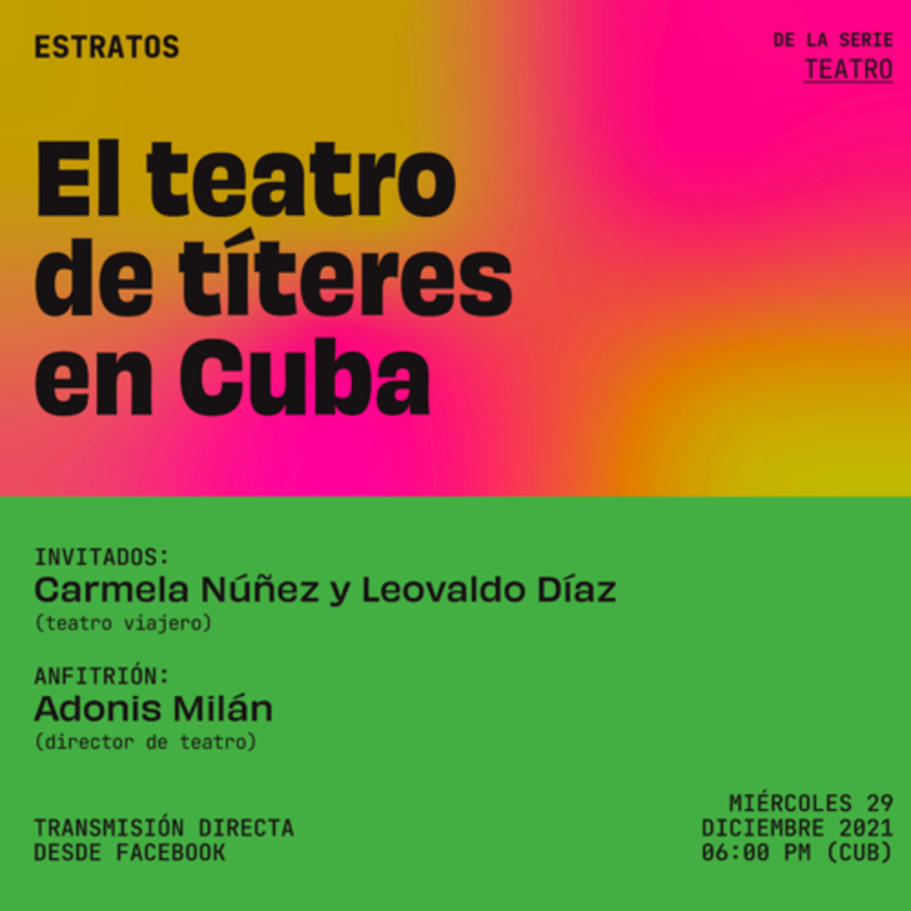 esTratos_ serie _ Teatro cubano_El teatro de títeres en Cuba episode artwork