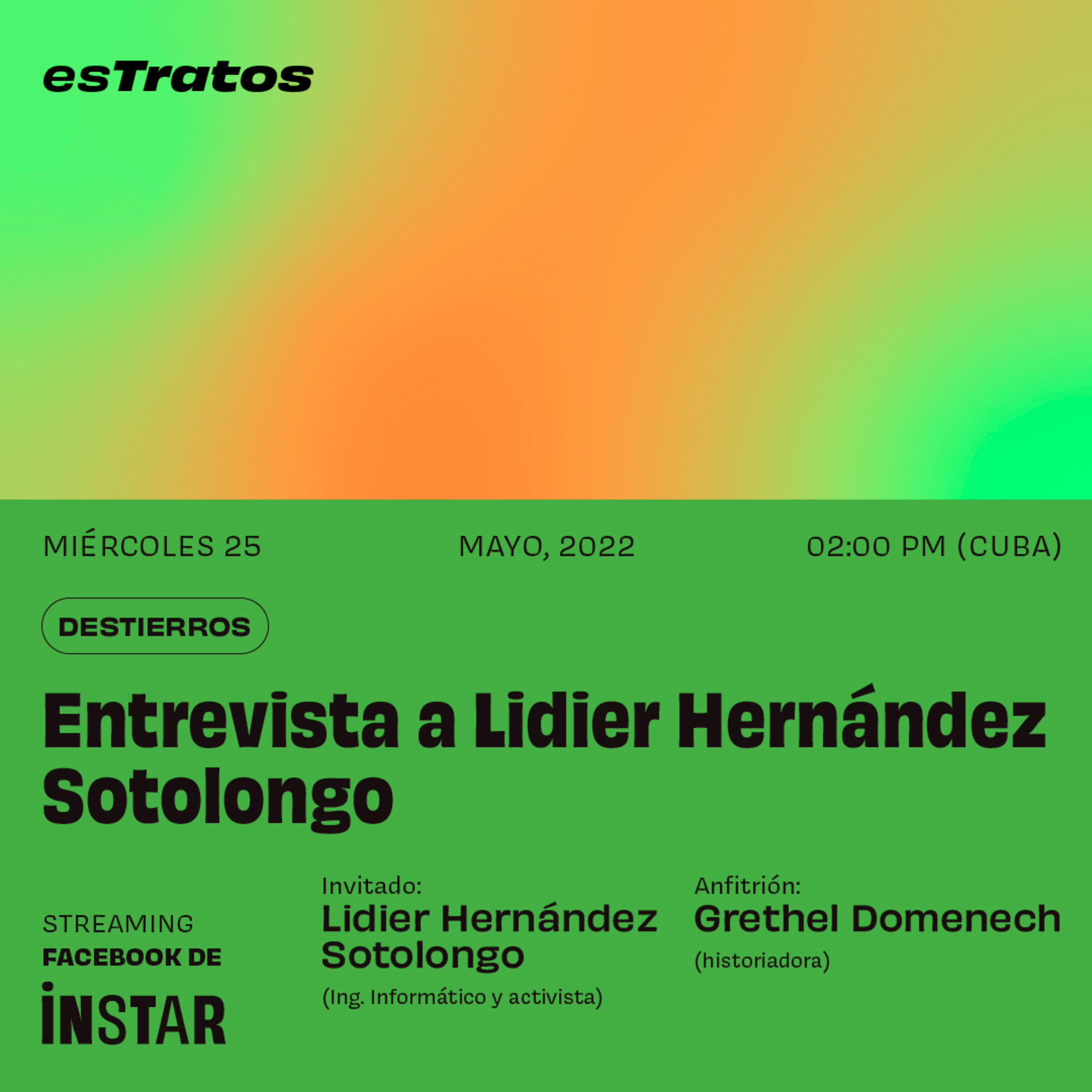 esTratos: Destierros con Lidier Hernández Sotolongo episode artwork