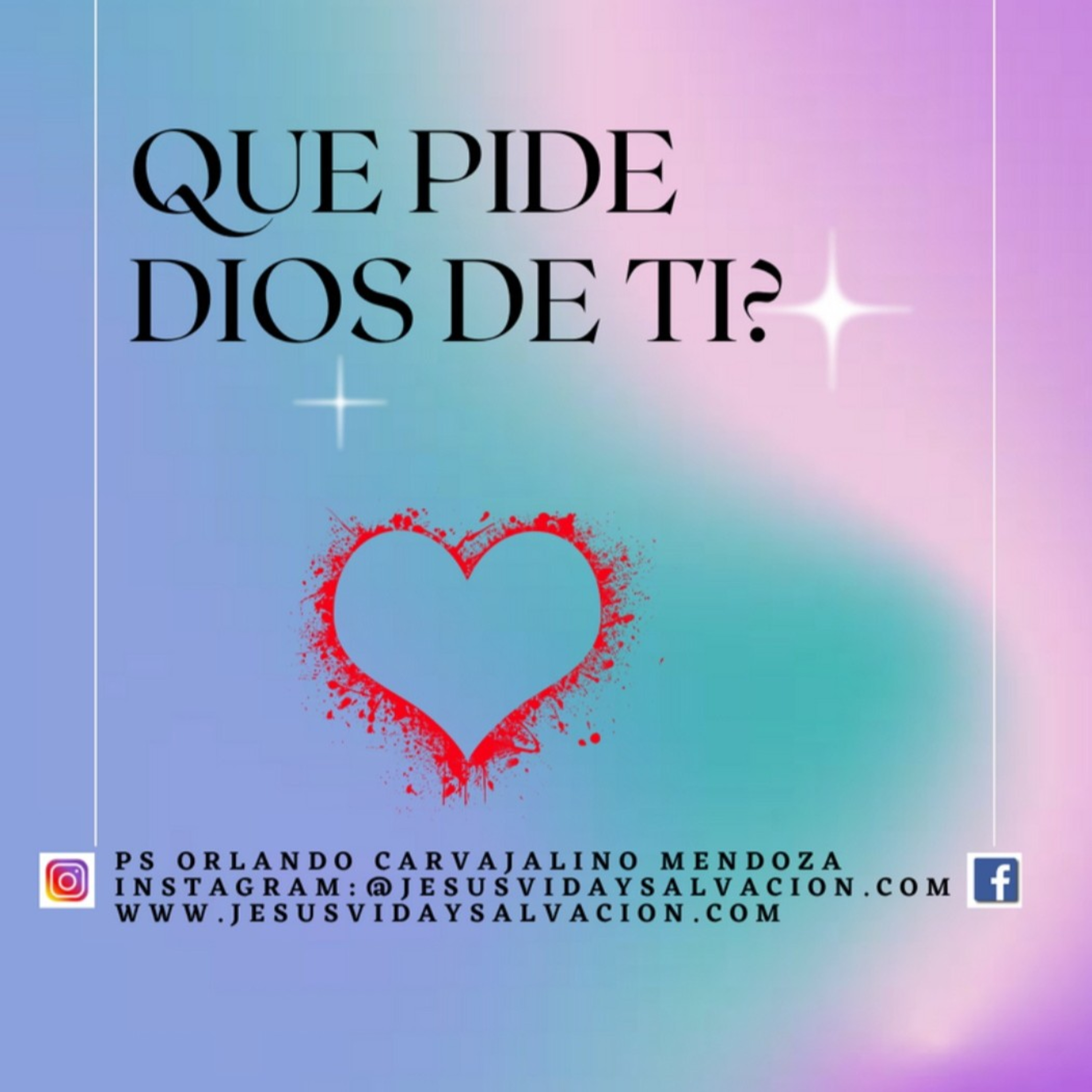 Lo que pide Dios de ti episode artwork