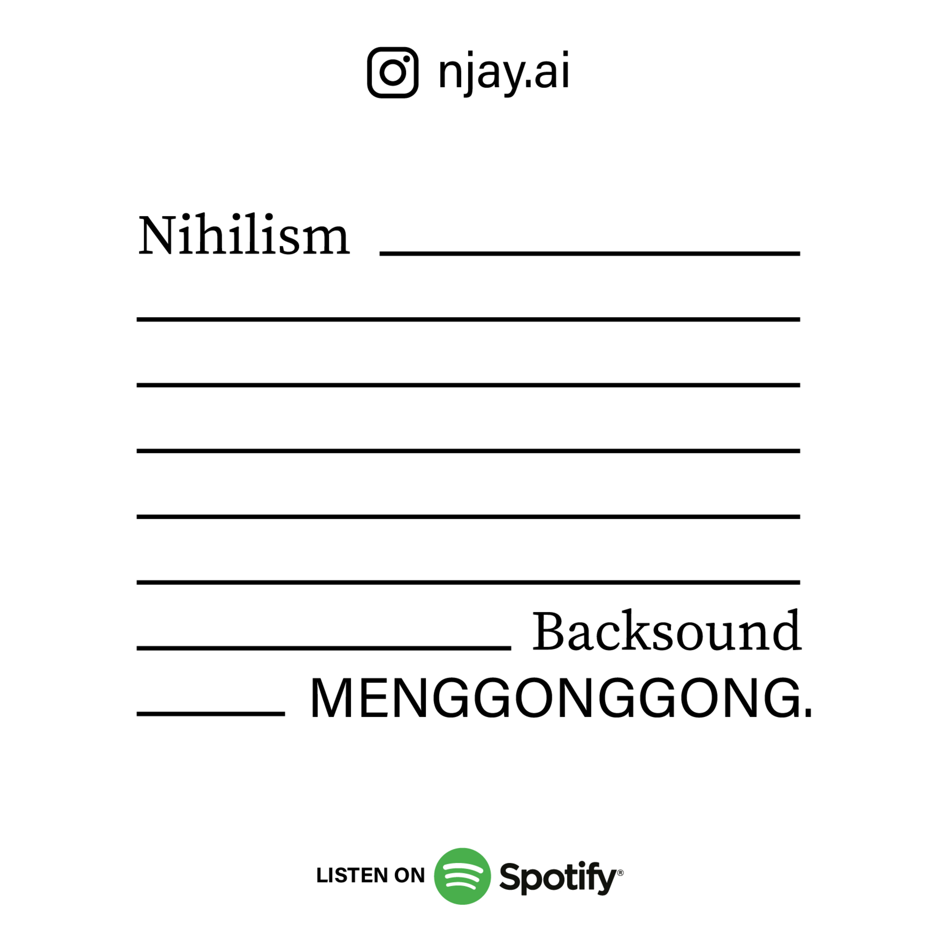 Backsound Menggonggong
