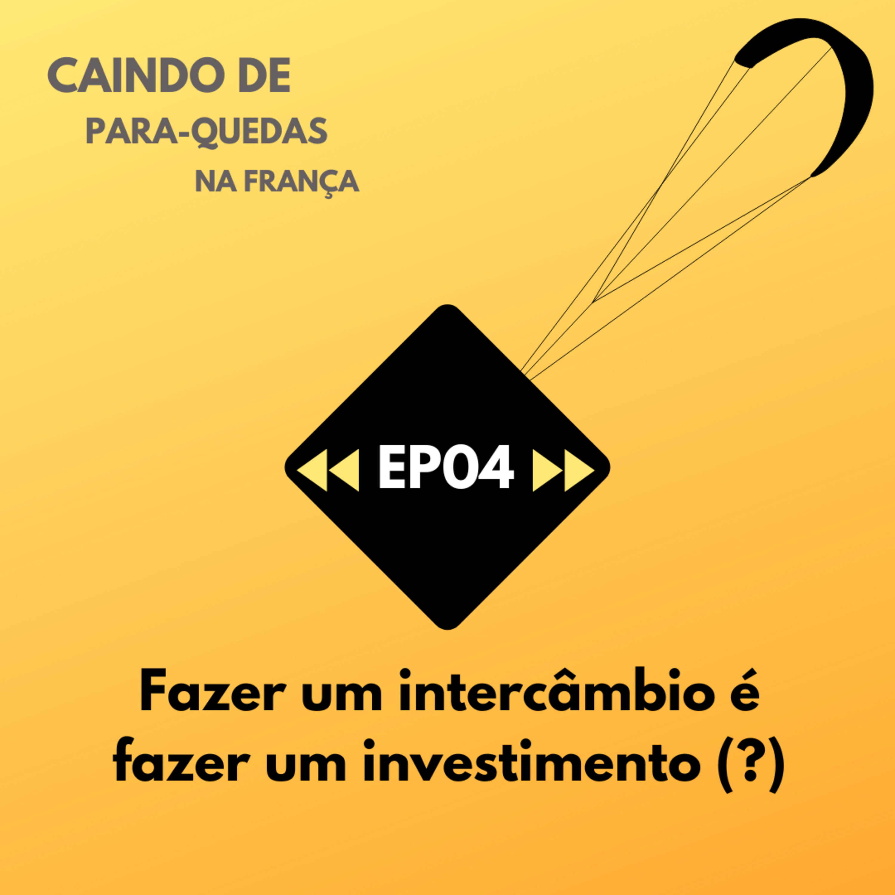 Caindo de Paraquedas na França