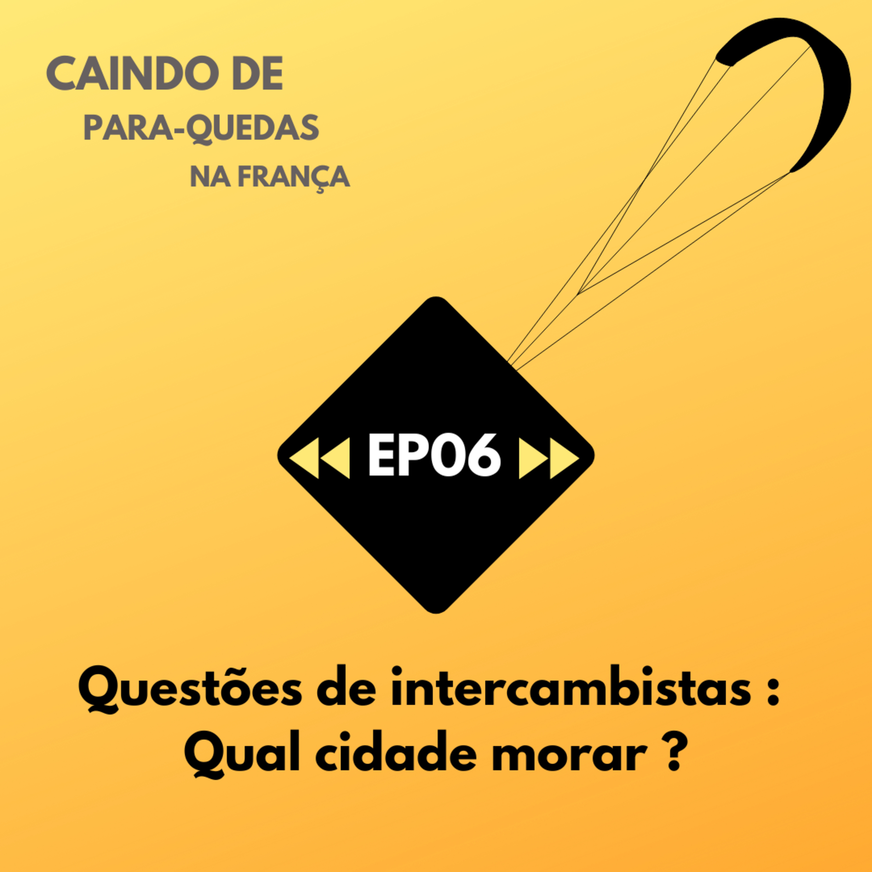 Caindo de Paraquedas na França