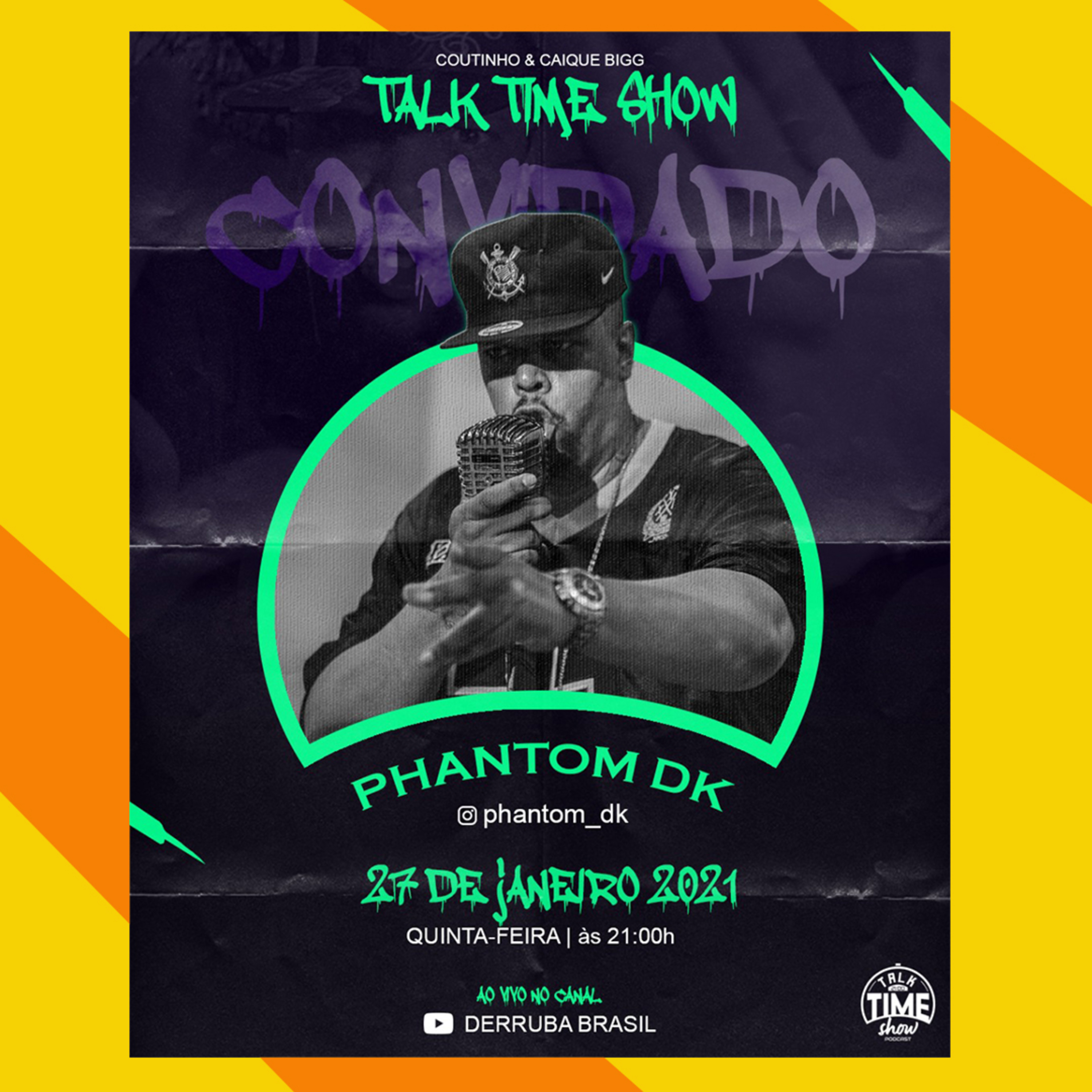 PHANTOM DK TALK TIME SHOW #1 episode artwork