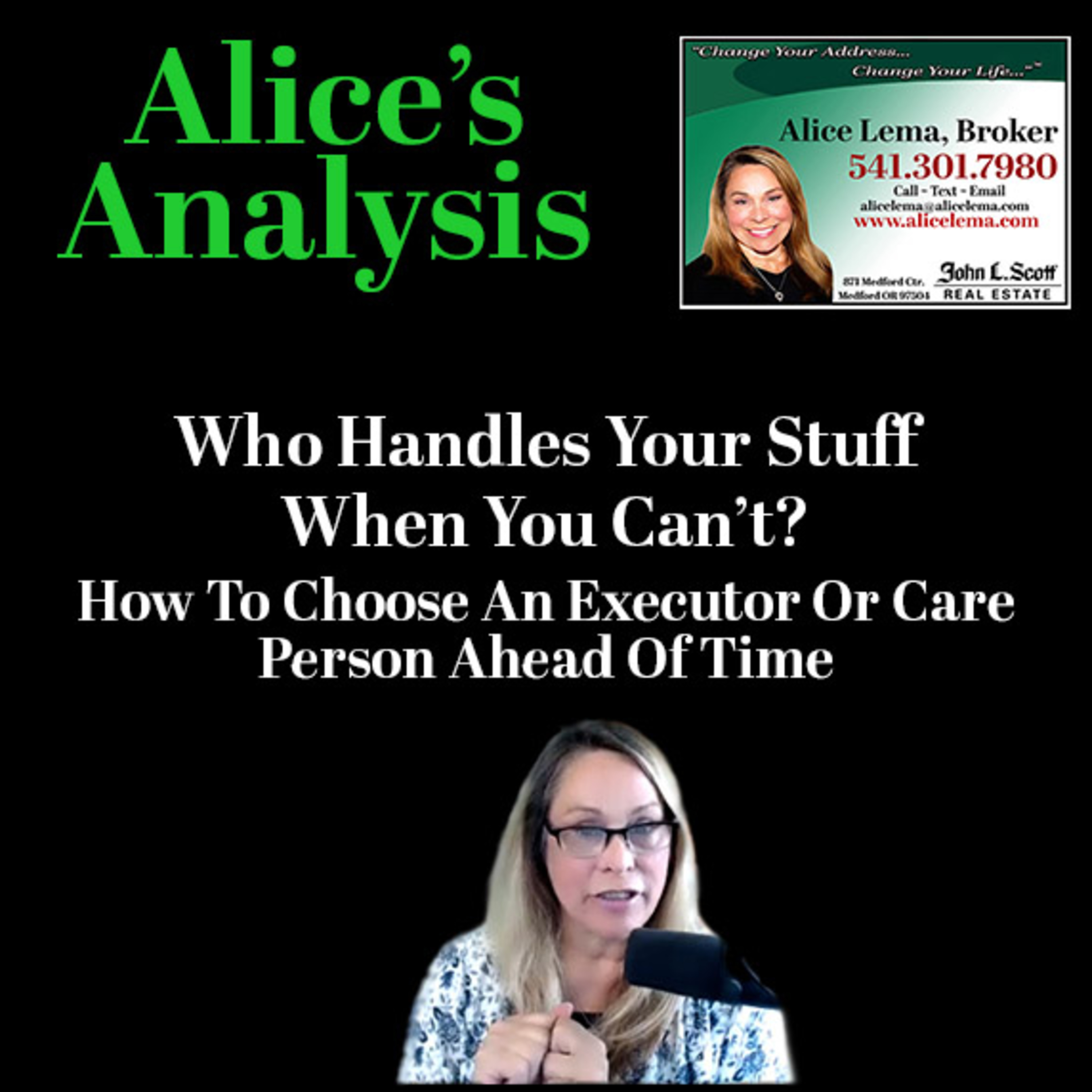 Alice\'s Analysis by Alice Lema Broker