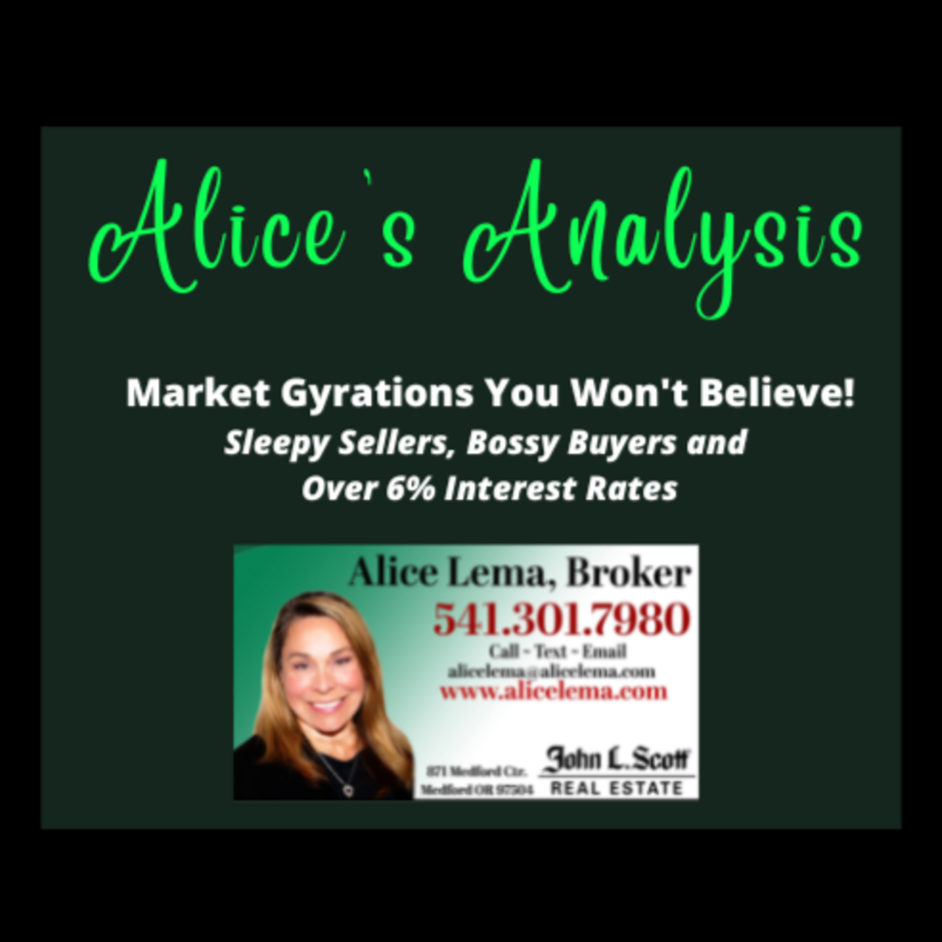 Market Gyrations You Won't Believe! Sleepy Sellers, Bossy Buyers and Over 6% Interest Rates episode artwork