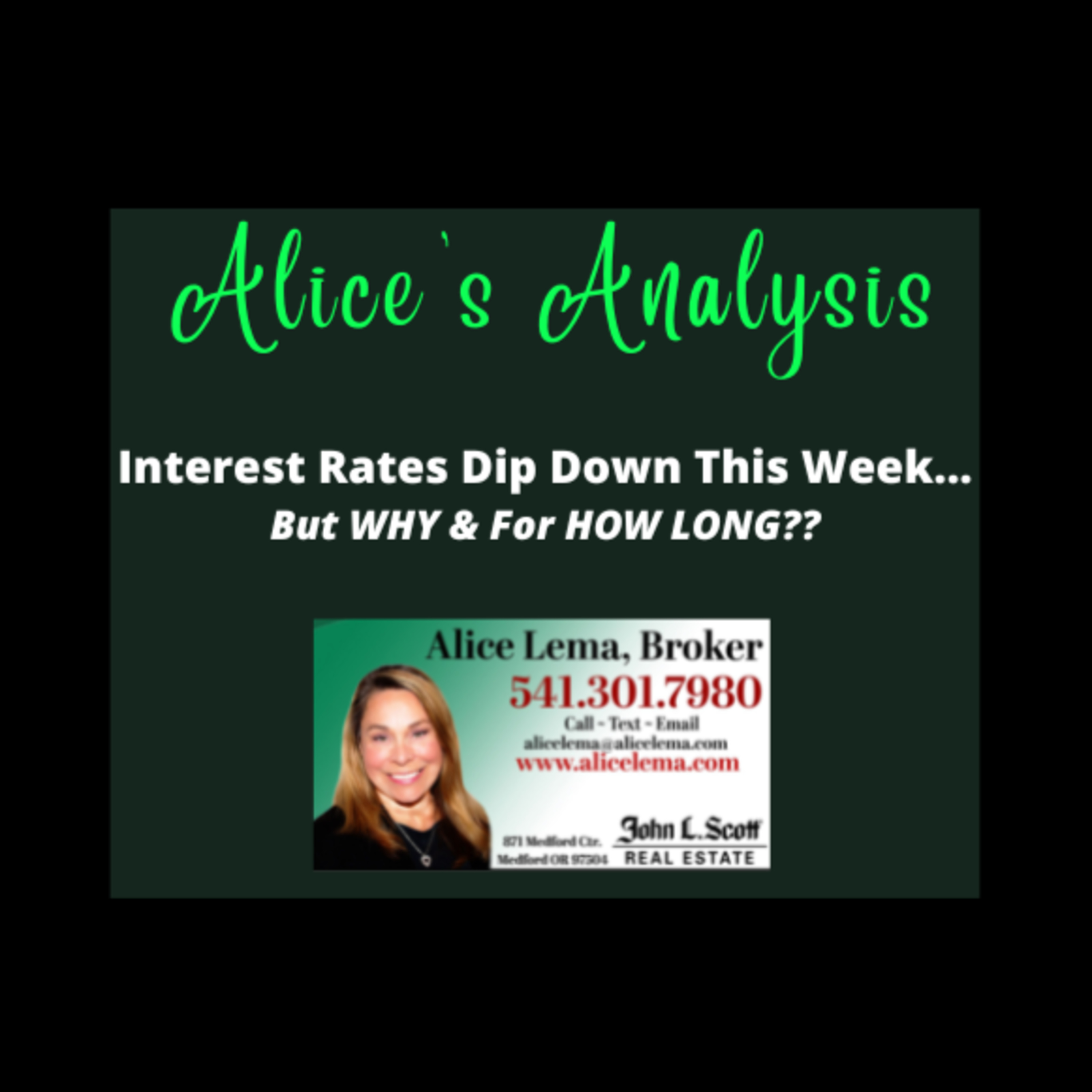 Interest Rates Dip Down This Week...But WHY & For HOW LONG?? episode artwork