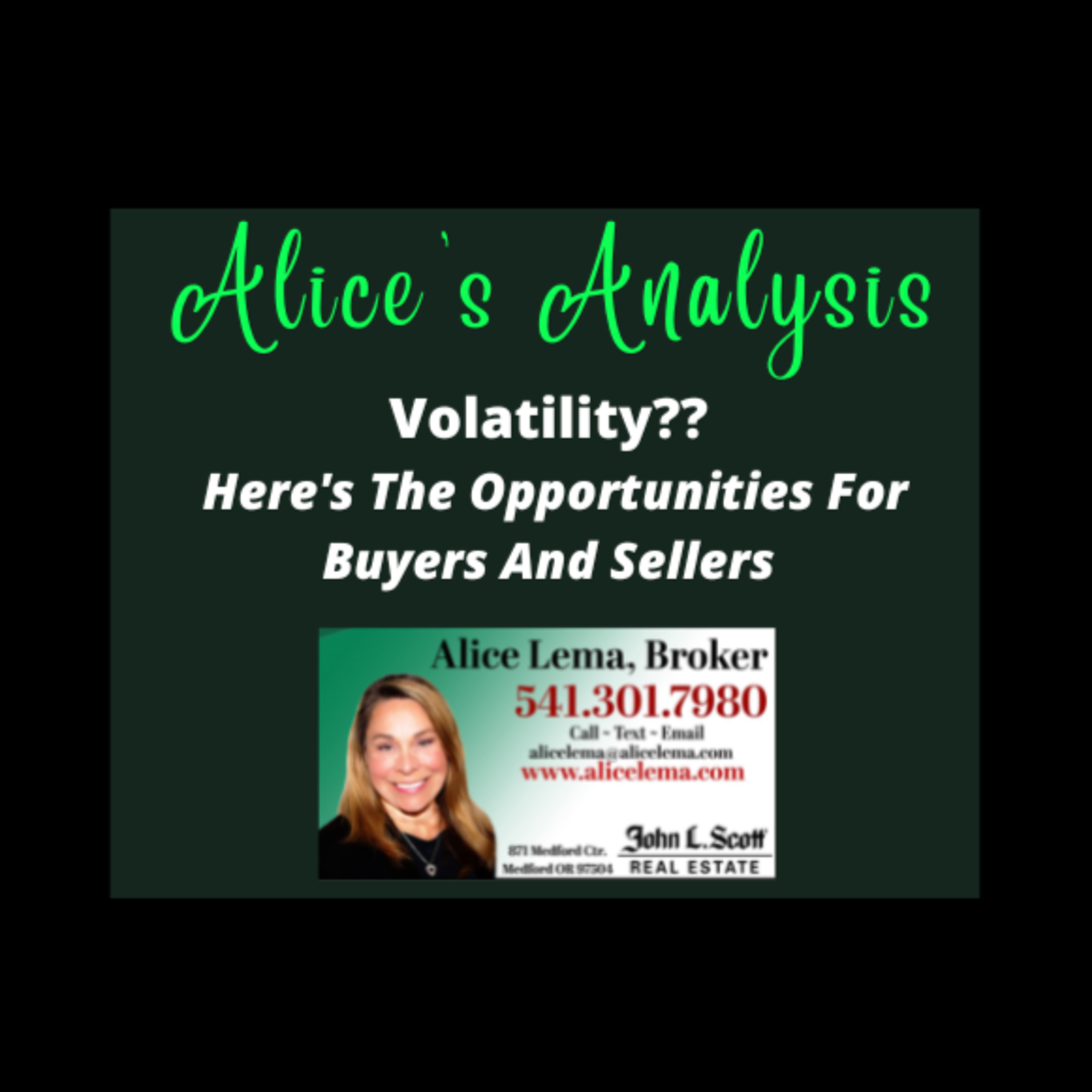 Volatility?? Here's The Opportunities For Buyers And Sellers episode artwork
