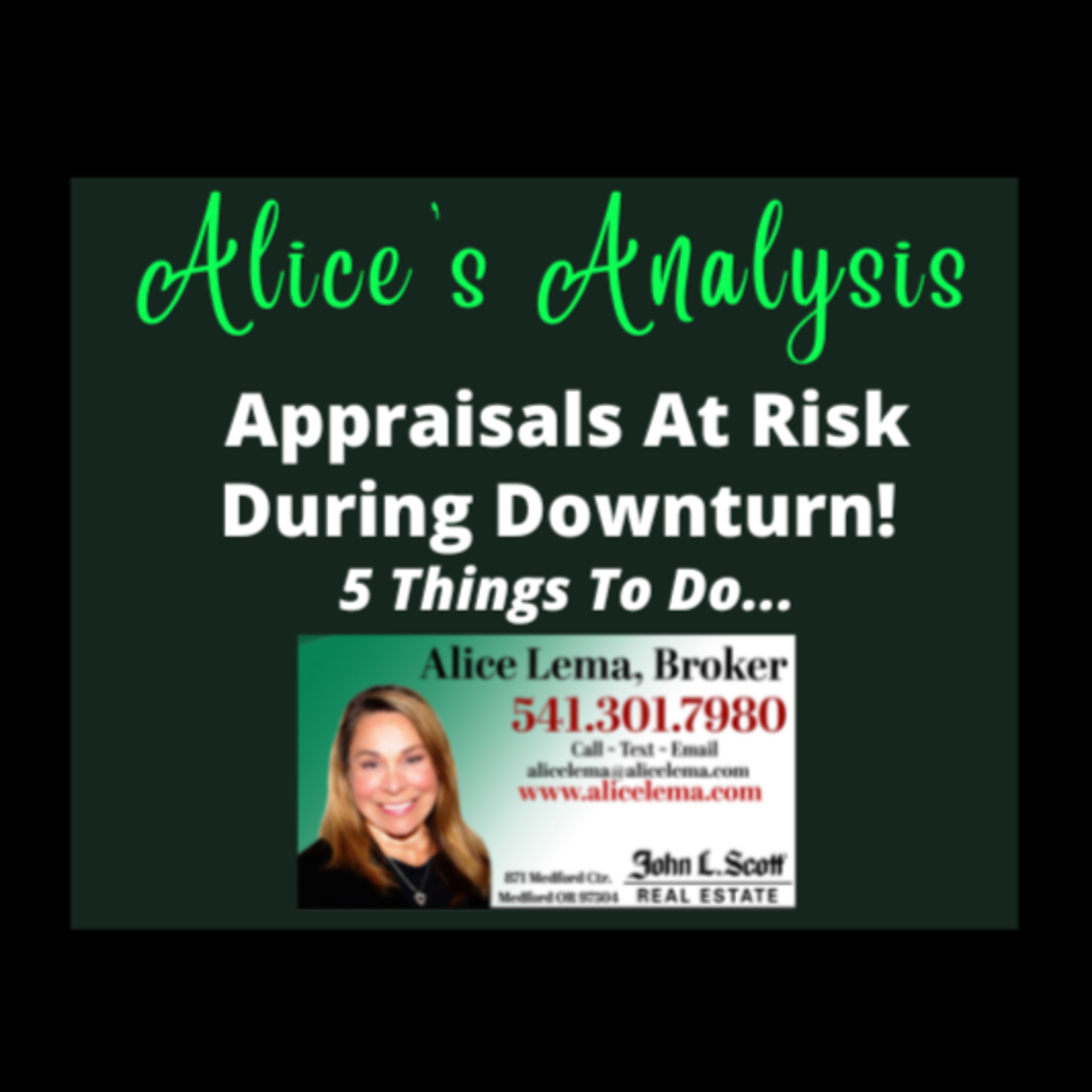 Appraisals At Risk During Downturn! 5 Things To Do... episode artwork