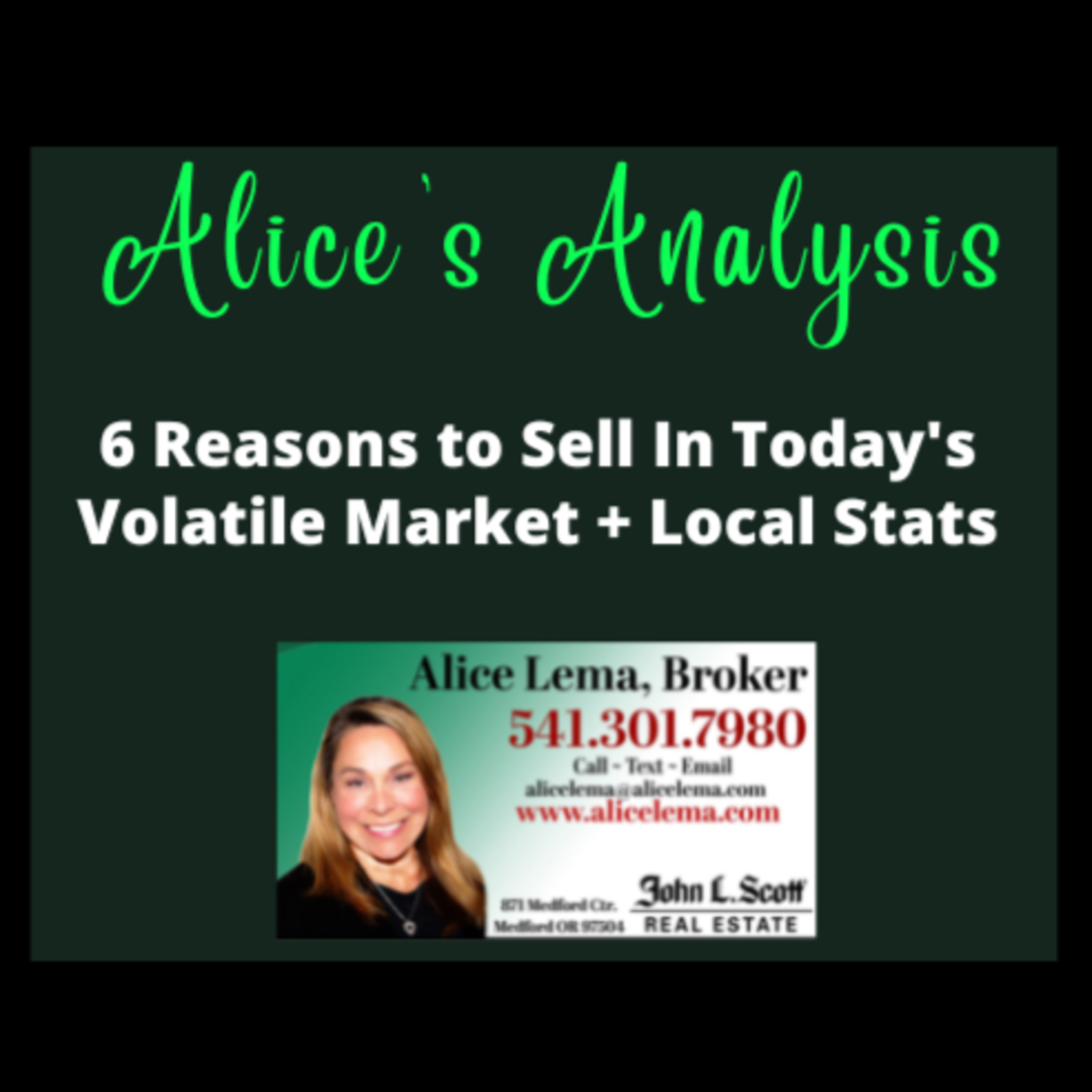 6 Reasons To Sell In Today's Volatile Market & Local Stats Southern Oregon episode artwork