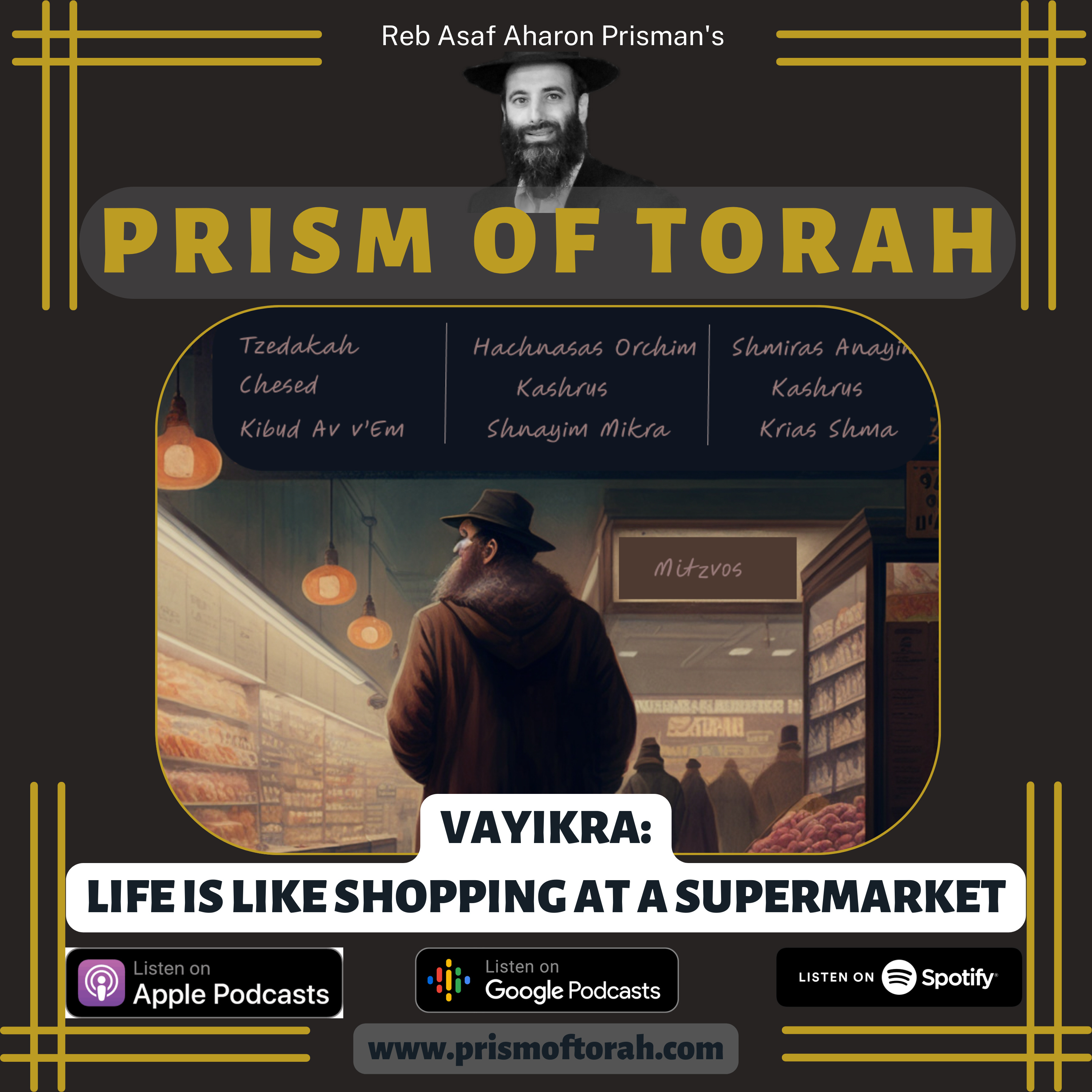 45: Parshas Vayikra: Life is like shopping at a supermarket  episode artwork