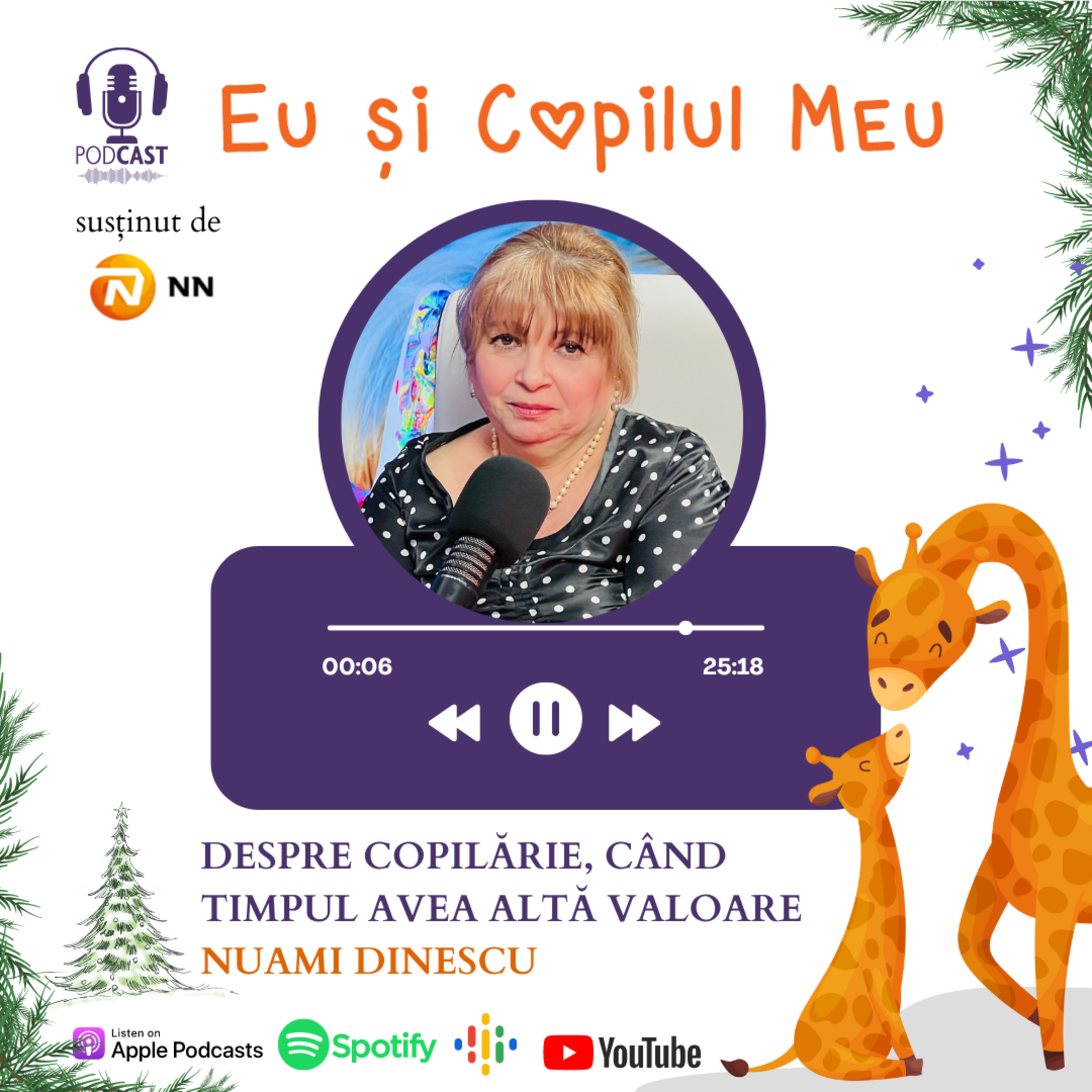 Despre copilărie, când timpul avea altă valoare - Nuami Dinescu