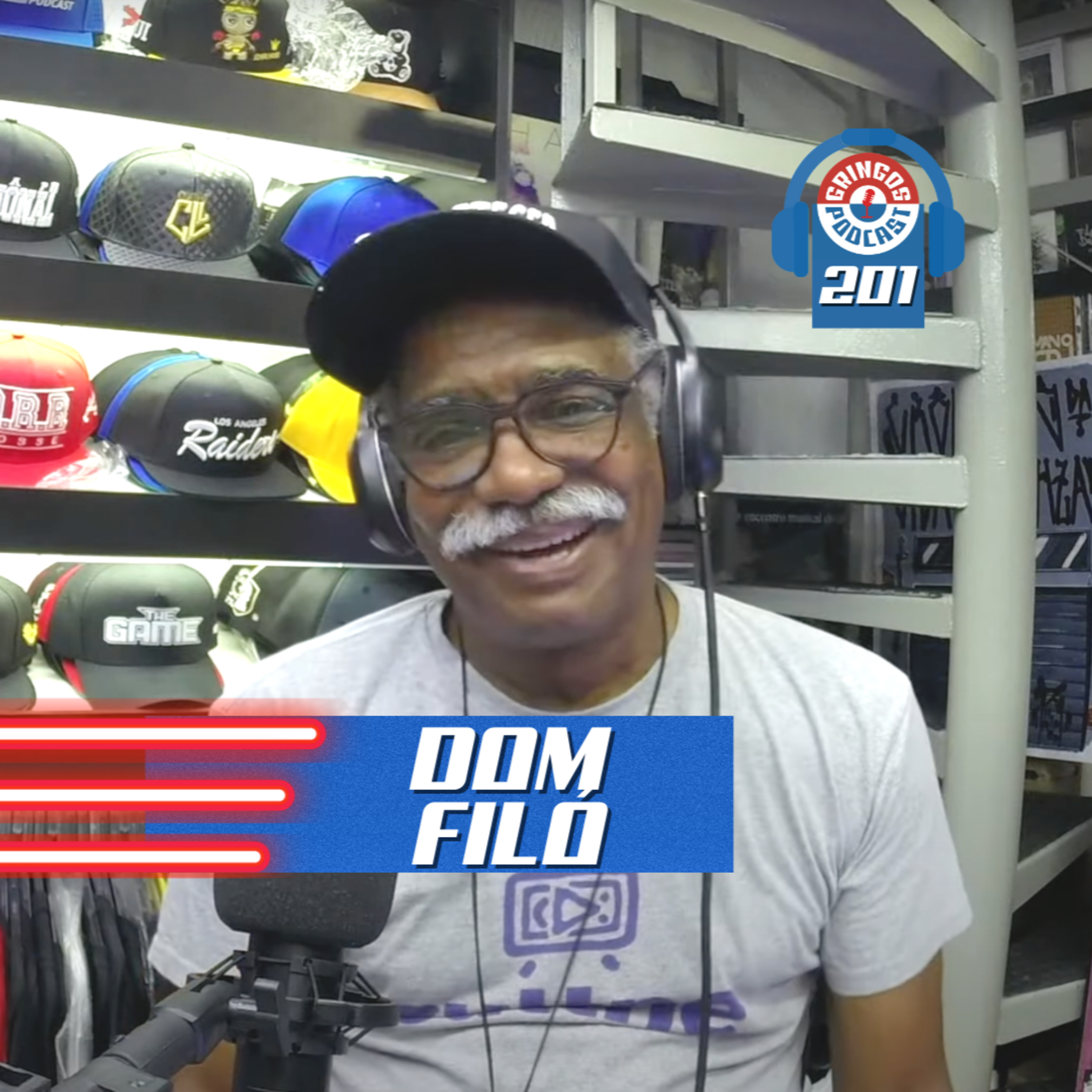 DOM FILÓ - Gringos Podcast #201 episode artwork