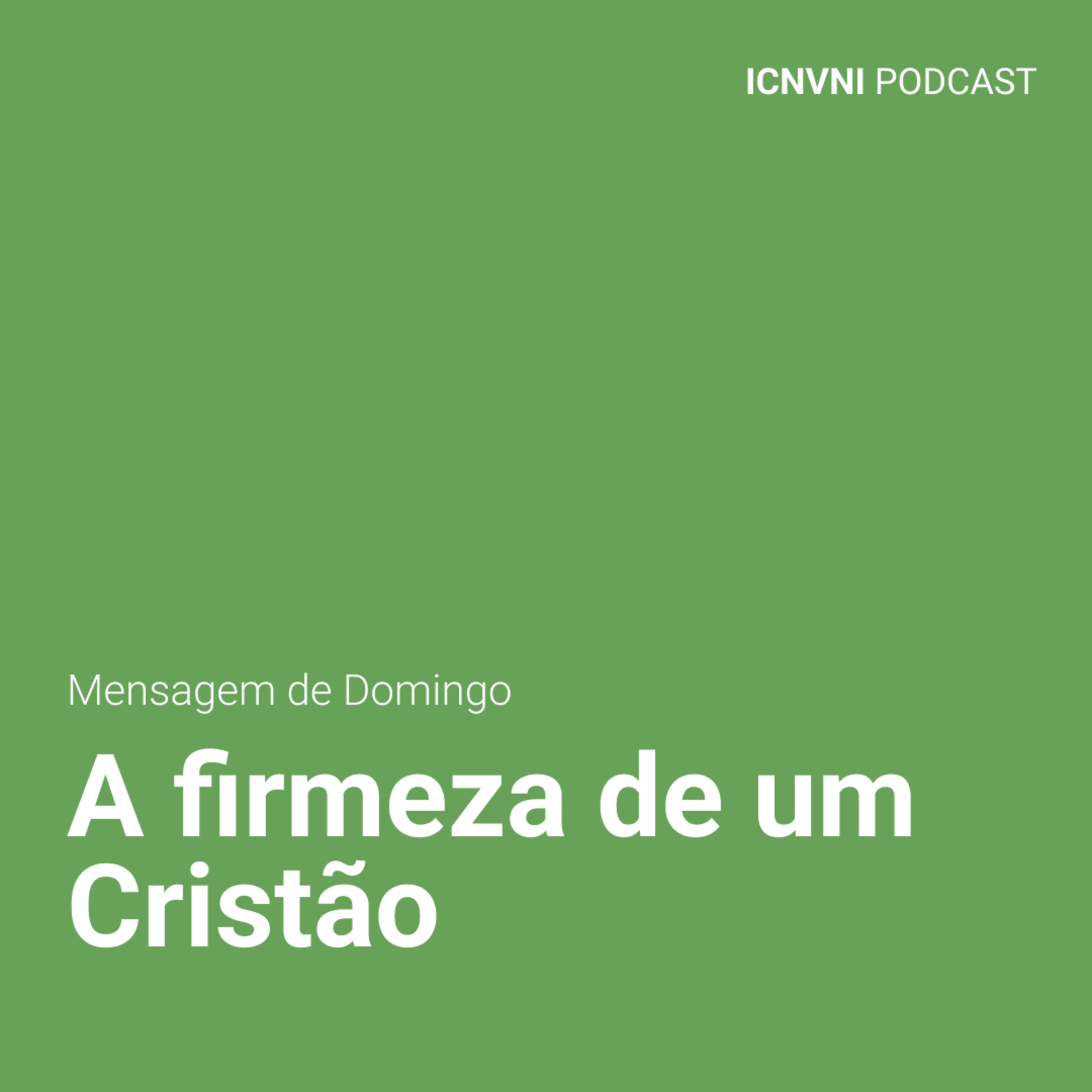 O verdadeiro cristão é firme em suas convicções - Pr. Sergio Tonietto episode artwork