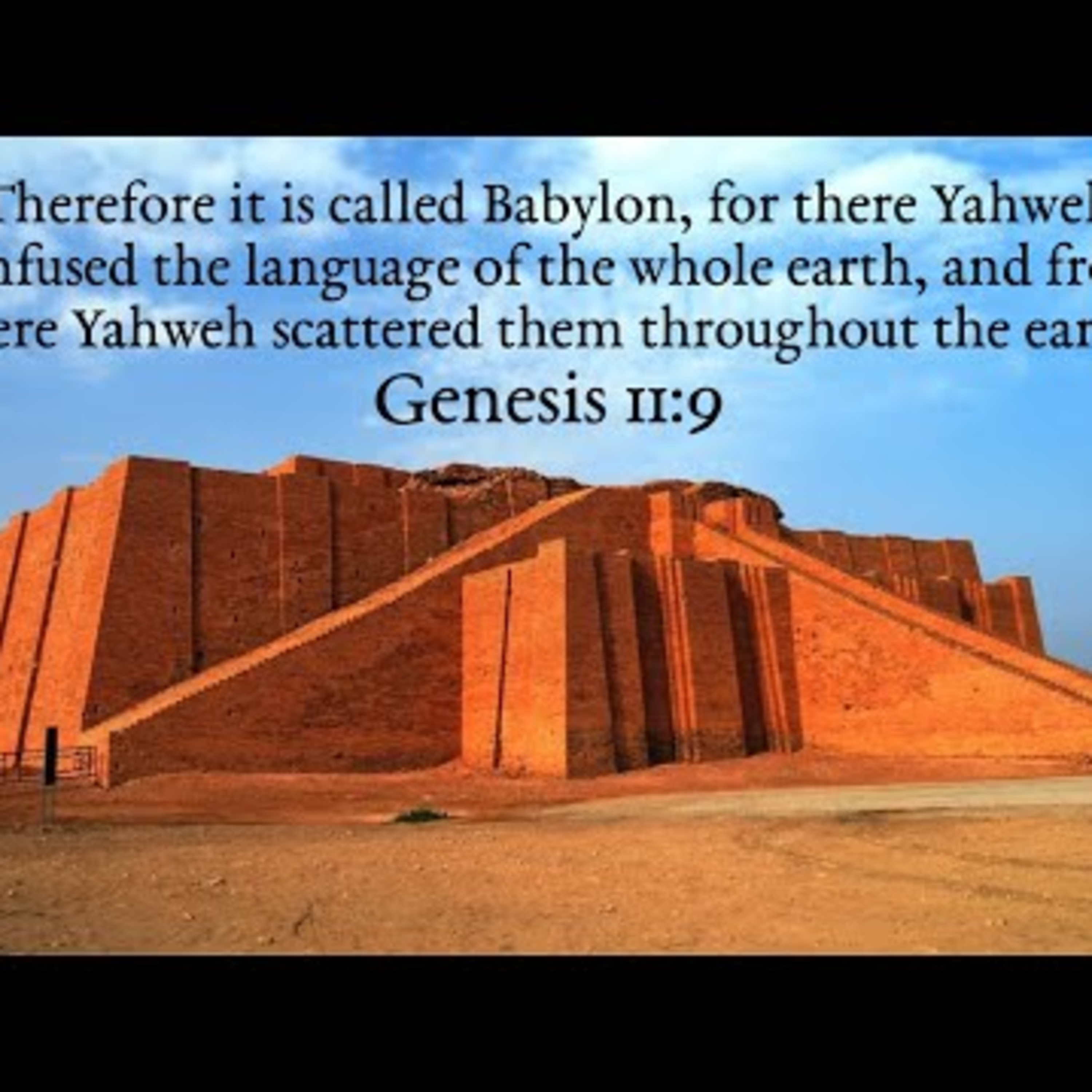 Genesis 11:1-9 | Man's Pride Will Bring Him Low episode artwork