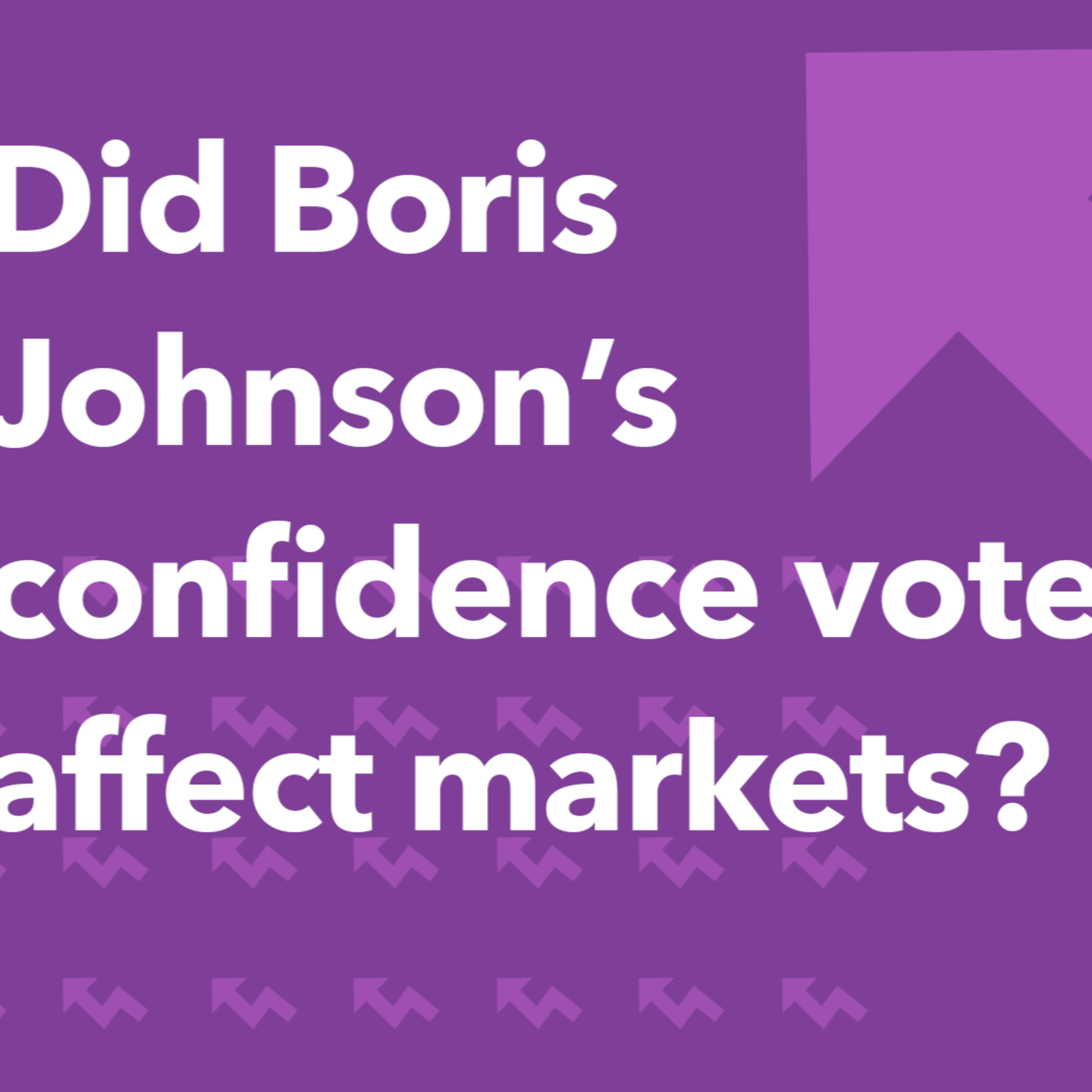 Did Boris Johnson's confidence vote affect markets? | Morning Markets episode artwork