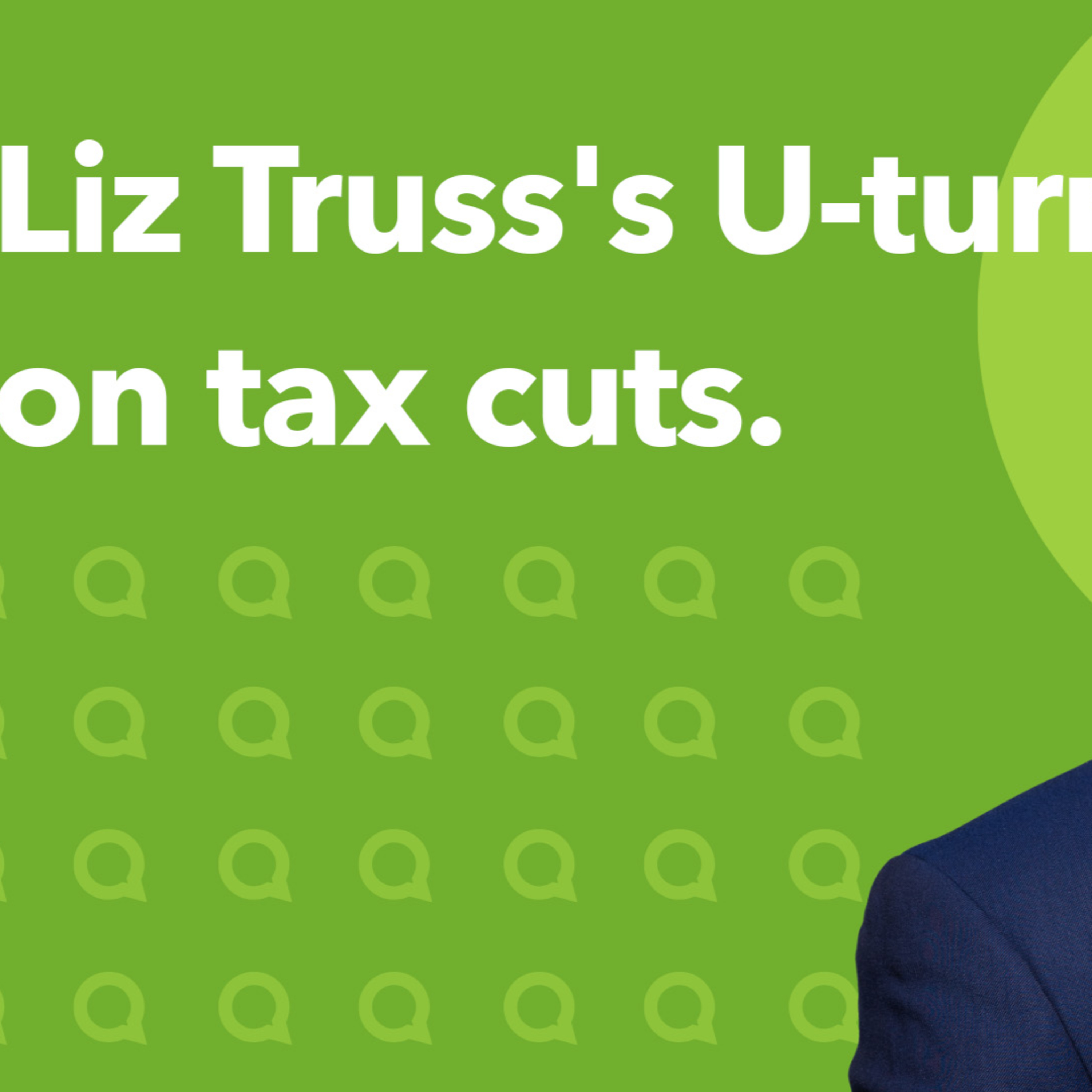 Liz Truss's U-turn on tax cuts  episode artwork