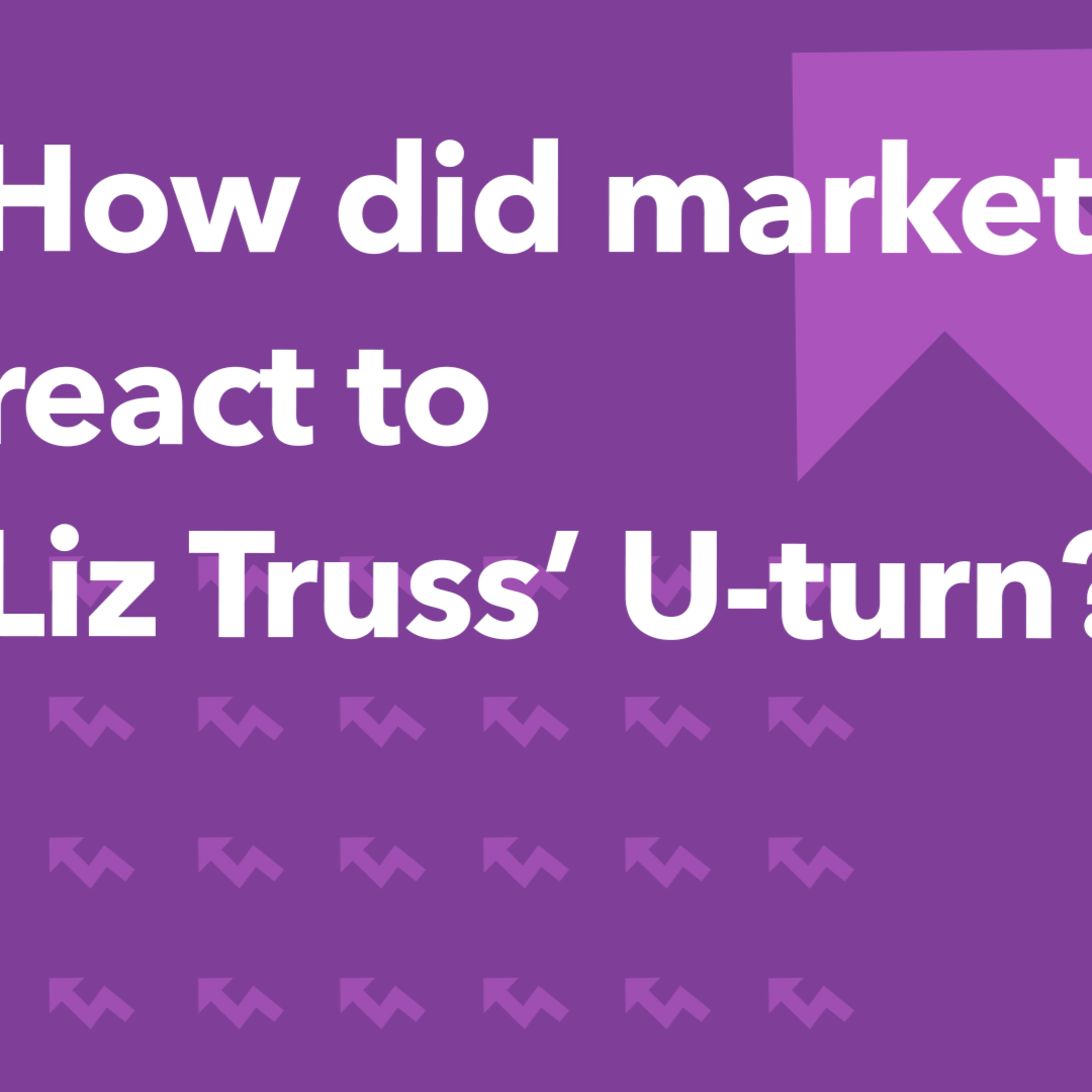 How did markets react to Liz Truss' U-turn | Morning Markets episode artwork