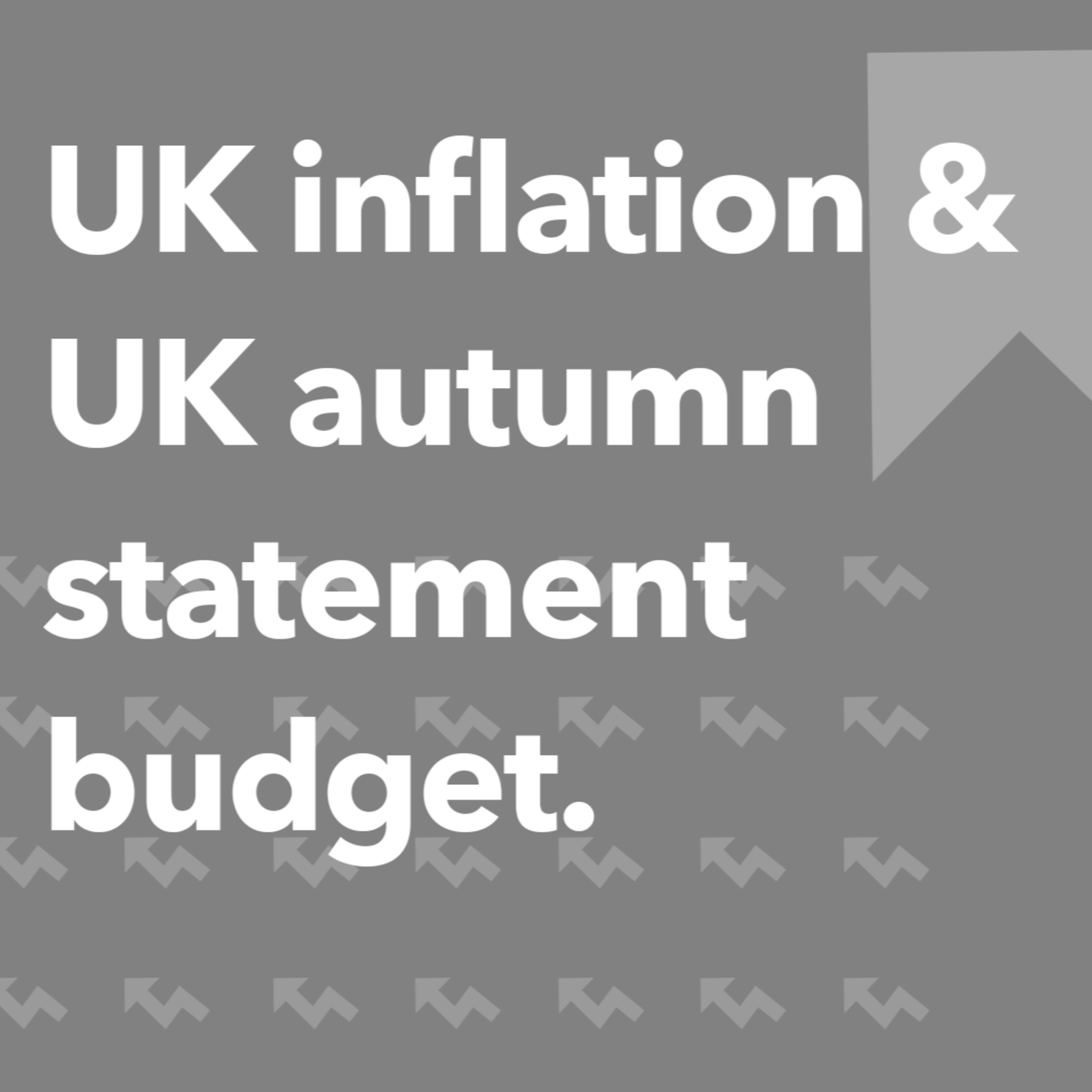 UK inflation & the UK autumn statement budget | Morning Markets episode artwork