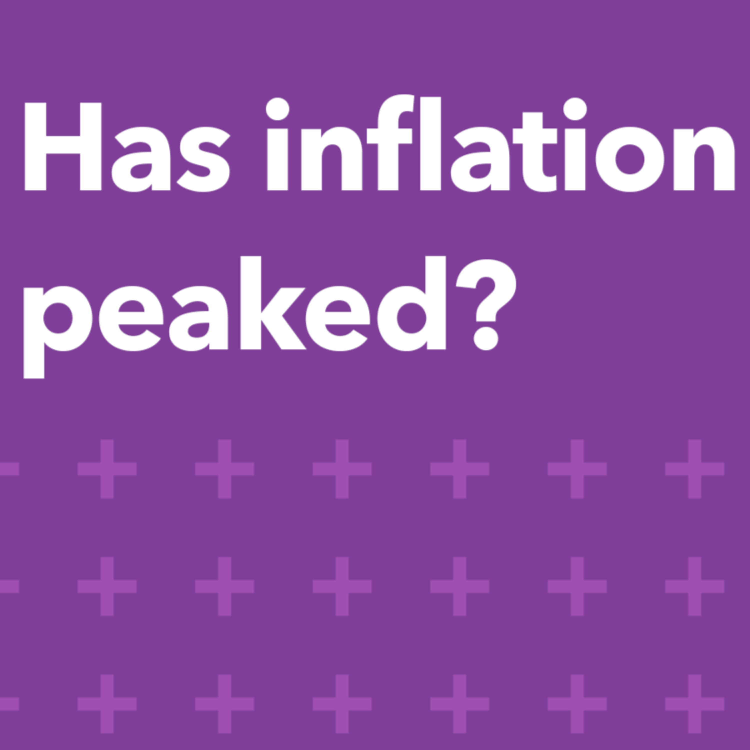 Has inflation peaked? | Morning Markets episode artwork