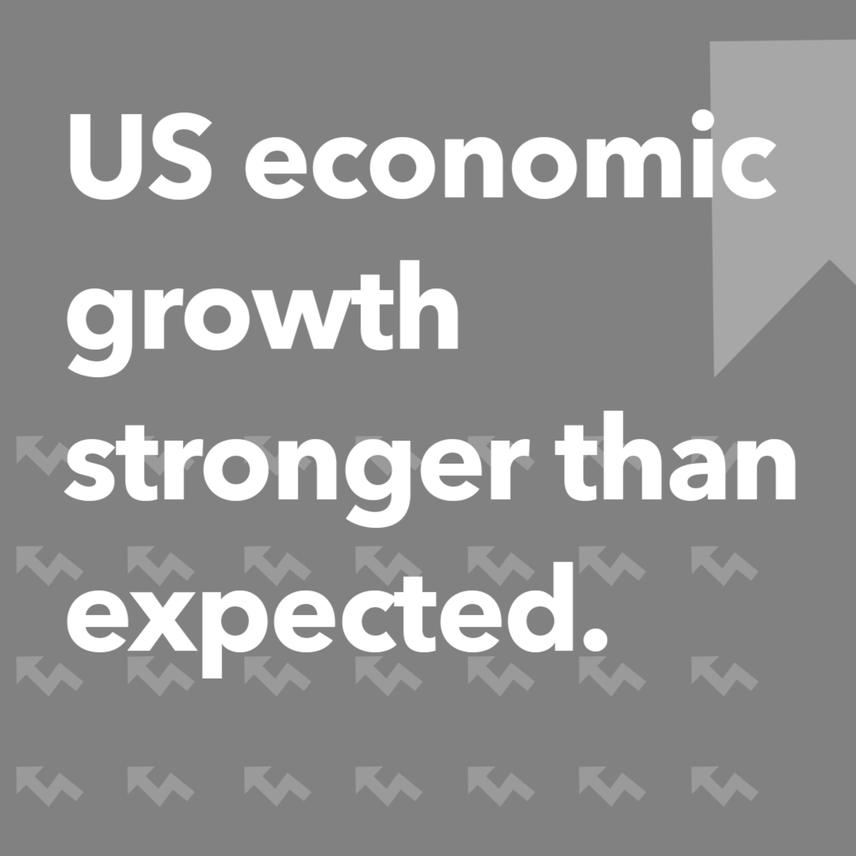 US economic growth stronger than expected | Morning Markets episode artwork