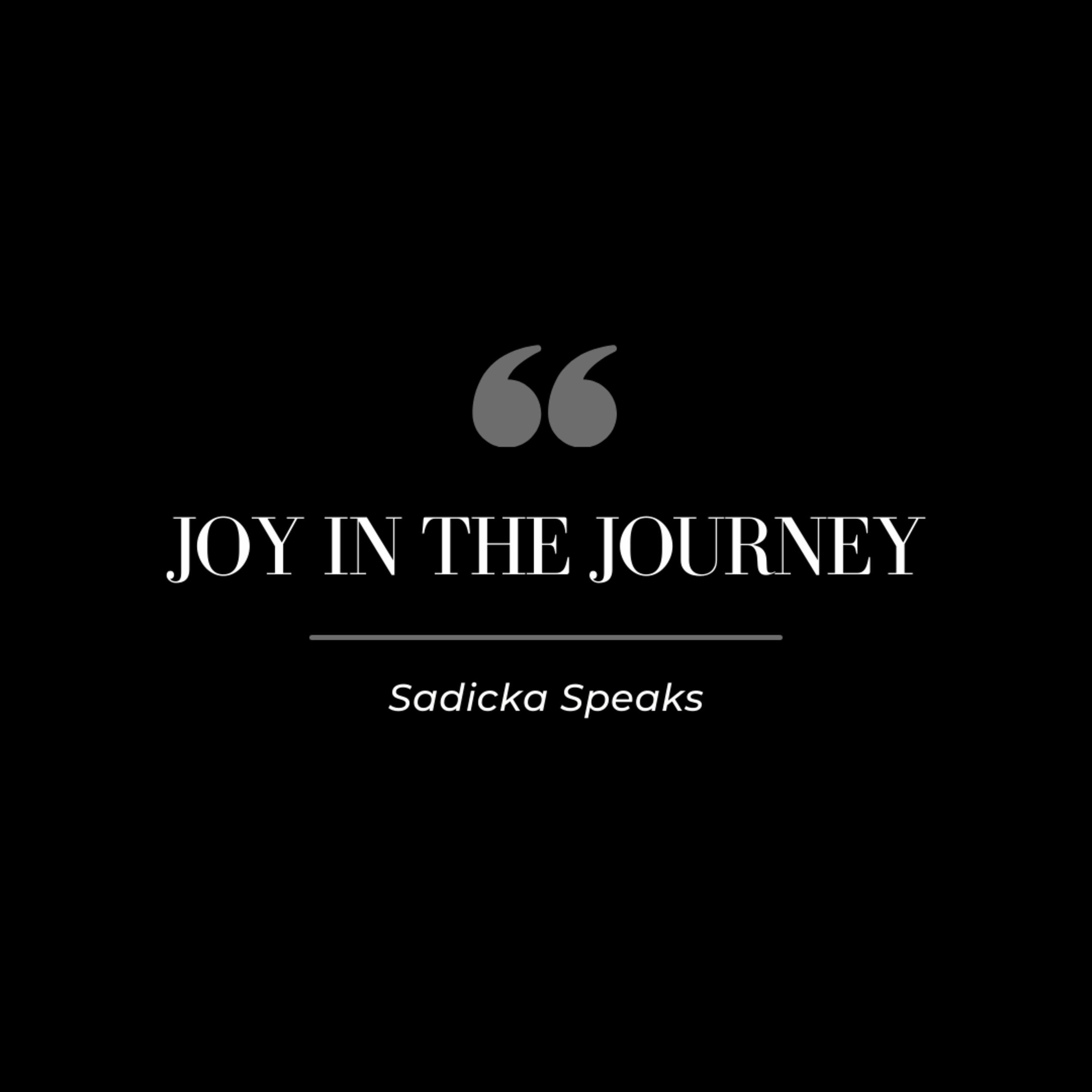 Joy in the Journey ! episode artwork