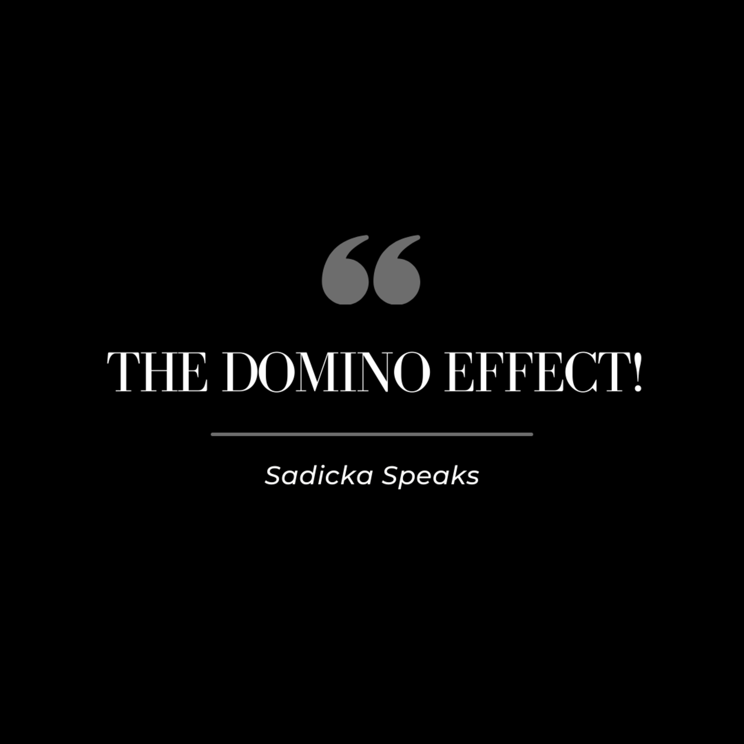 The Domino Effect episode artwork
