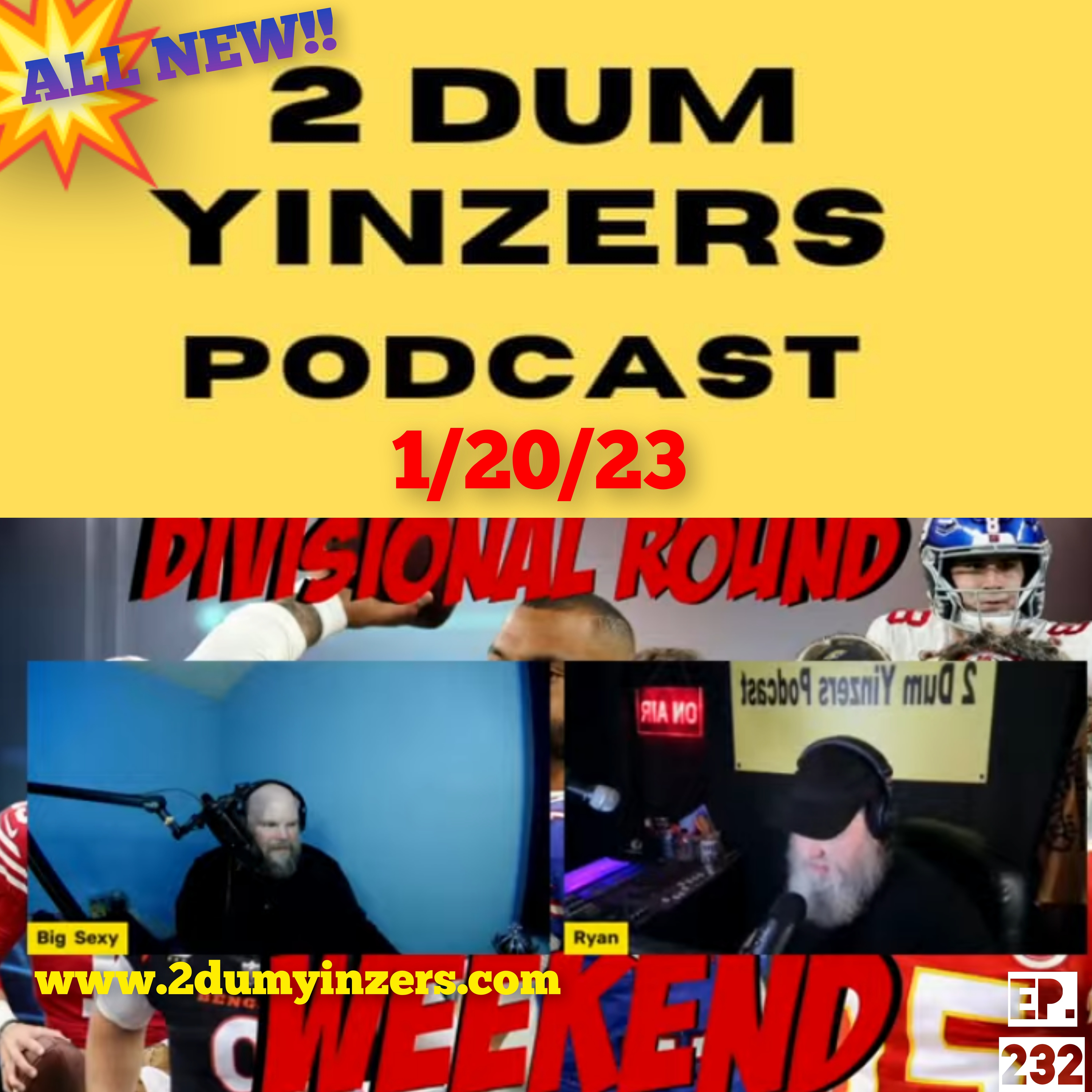 THE 2 DUM YINZERS SHOW!! EPISODE #232 ALL NEW!! episode artwork