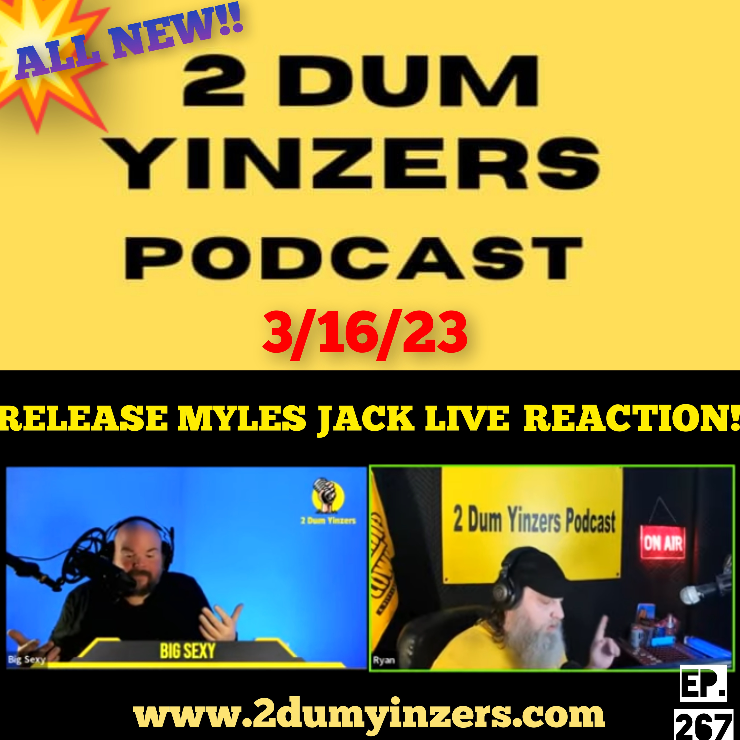 THE 2 DUM YINZERS SHOW!! EPISODE #267 ALL NEW!! episode artwork