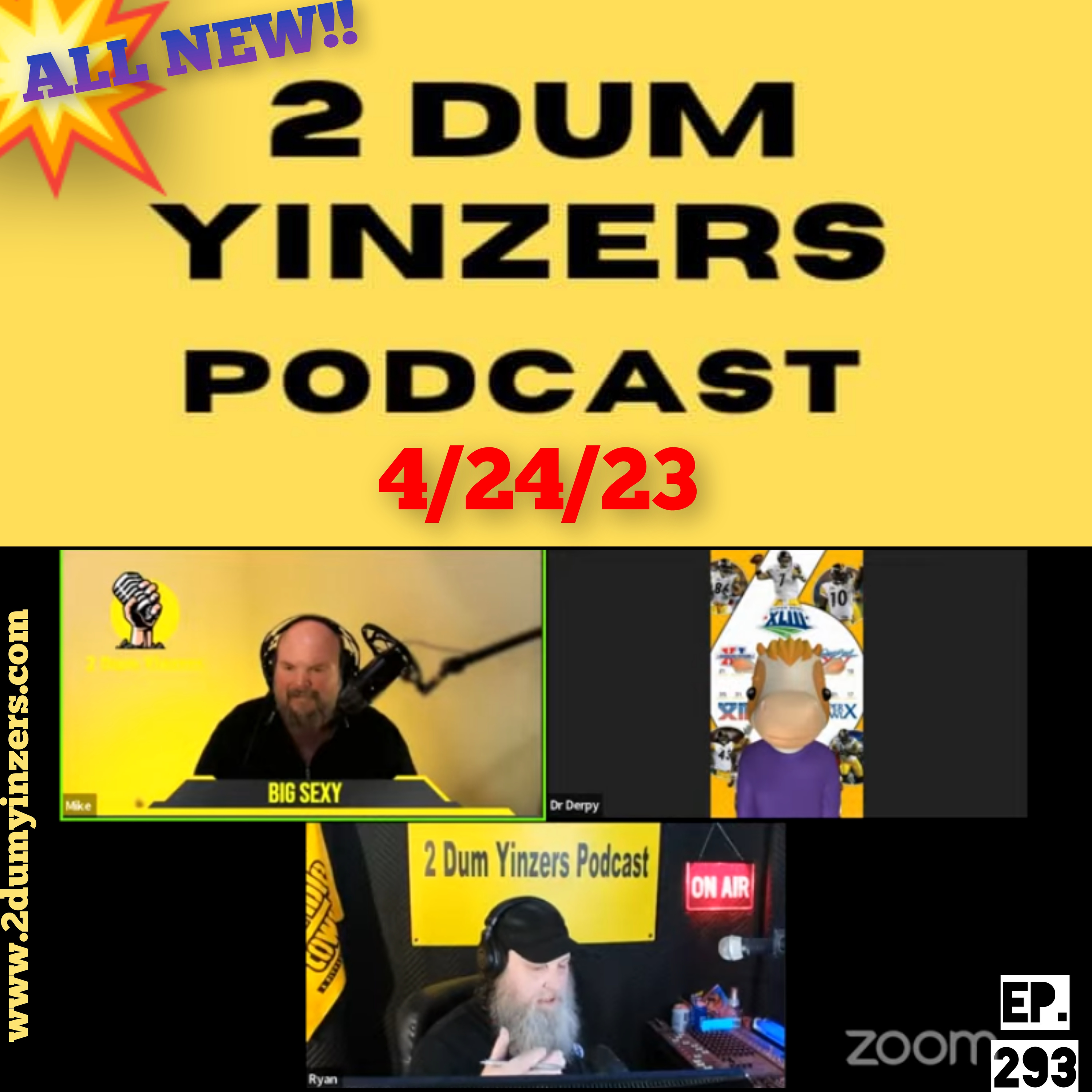THE 2 DUM YINZERS SHOW!! EPISODE #293 ALL NEW!! episode artwork