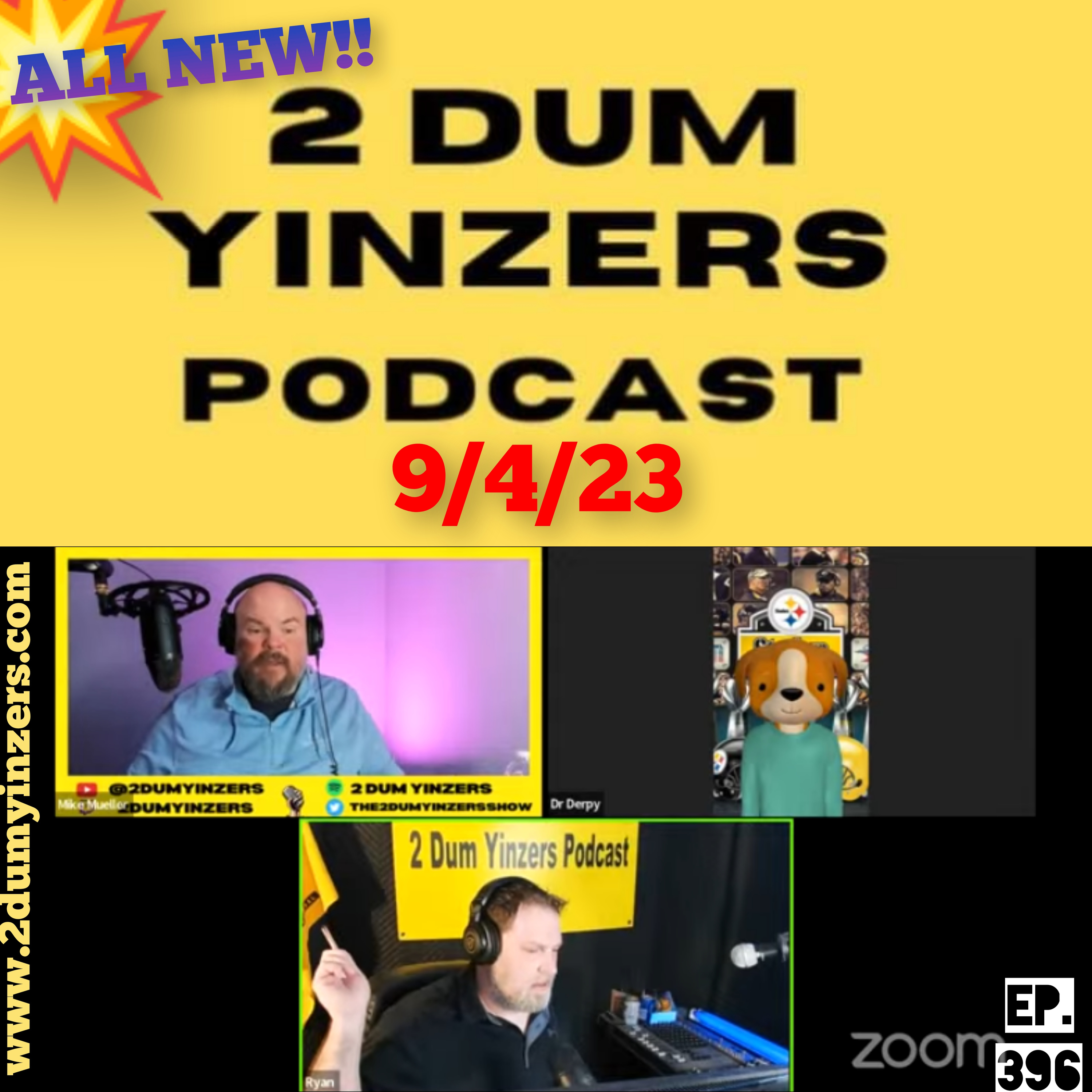 THE 2 DUM YINZERS SHOW!! EPISODE #396 ALL NEW!! episode artwork