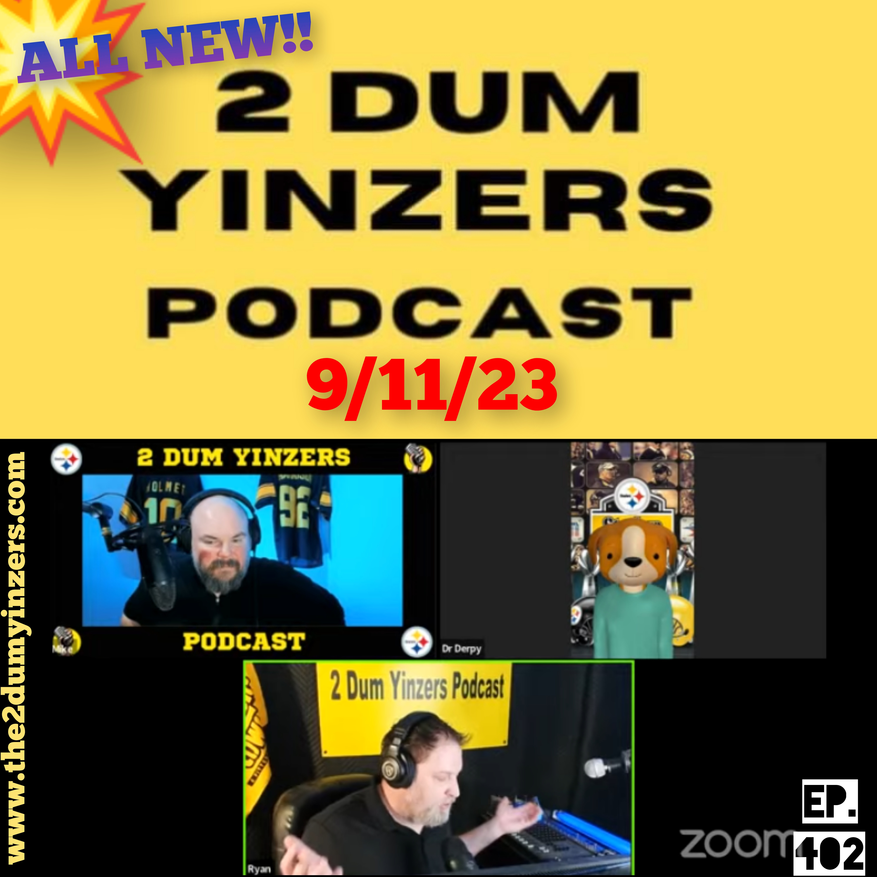 THE 2 DUM YINZERS SHOW!! EPISODE #402 ALL NEW!! episode artwork