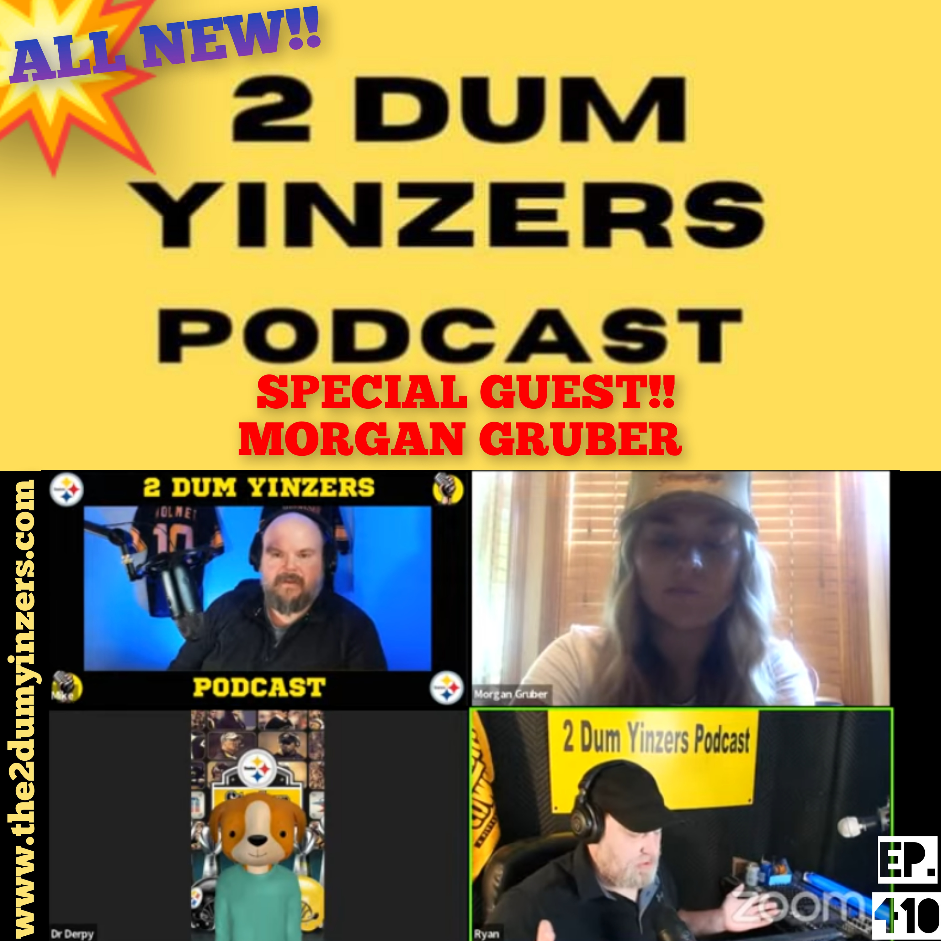 THE 2 DUM YINZERS SHOW!! EPISODE #410 ALL NEW!! episode artwork