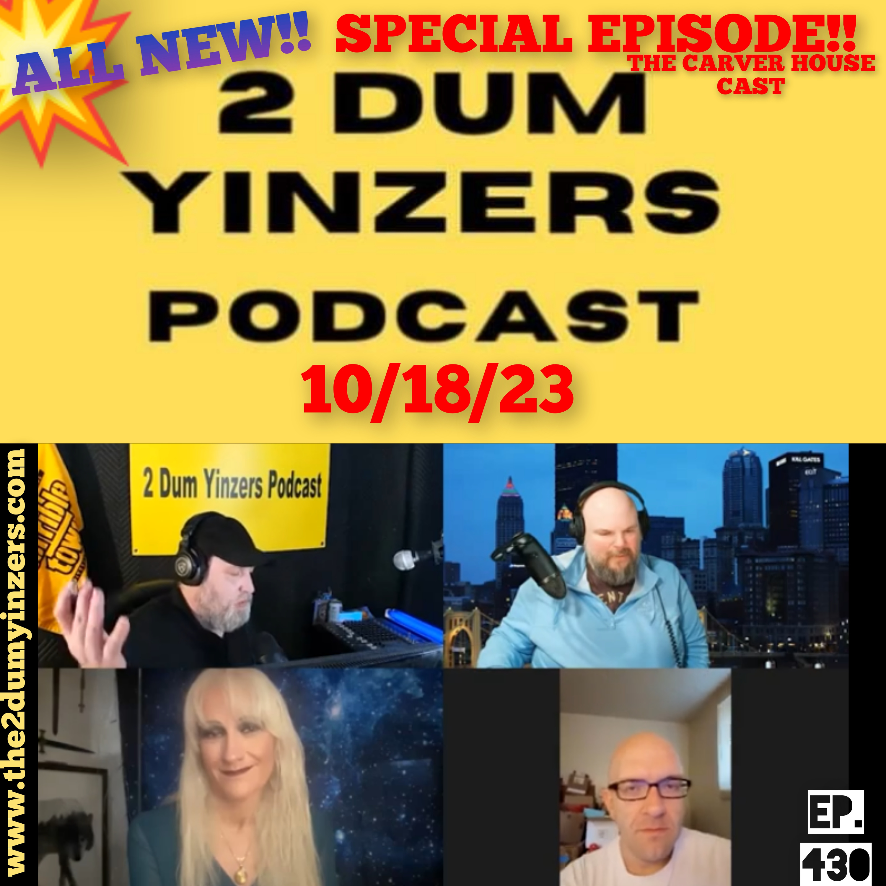 THE 2 DUM YINZERS SHOW!! EPISODE #430 ALL NEW!! episode artwork