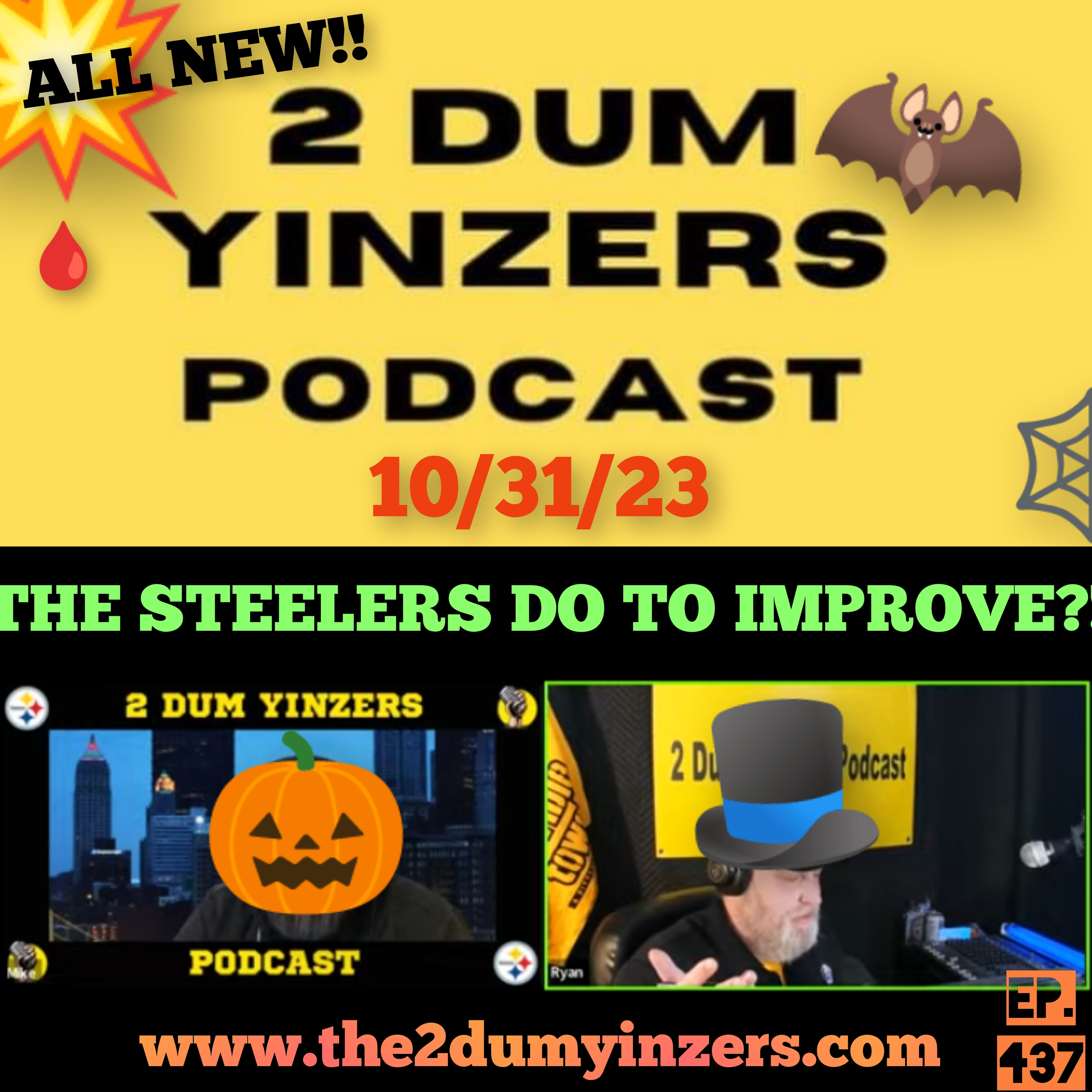 THE 2 DUM YINZERS SHOW!! EPISODE #437 ALL NEW!! episode artwork